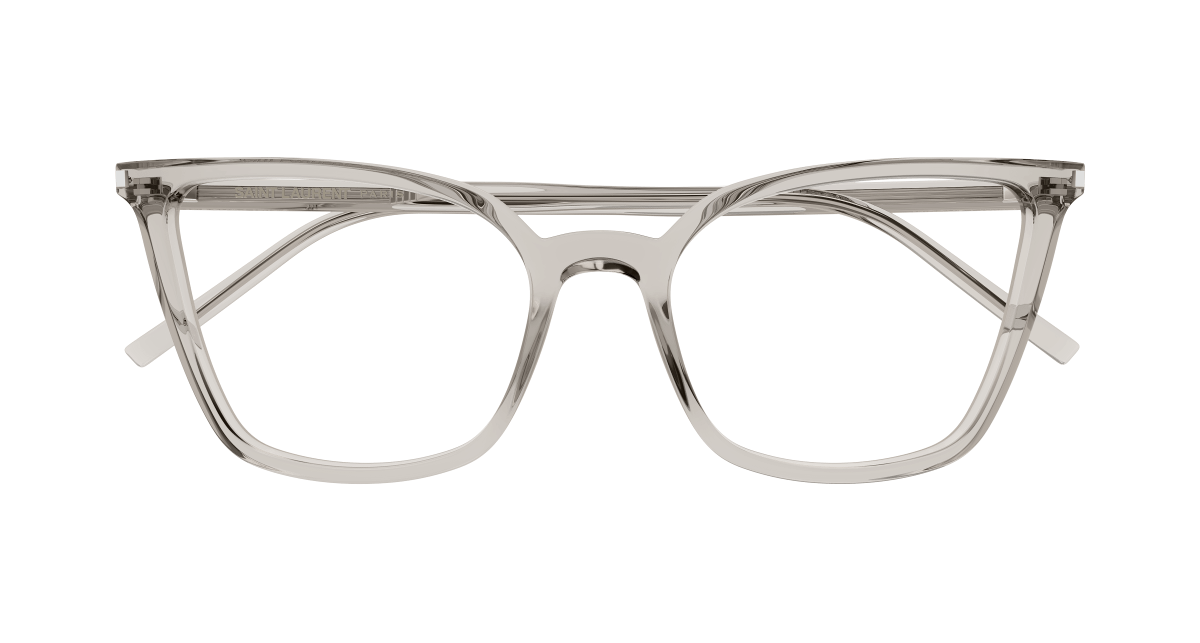 Beige Eyeglasses Saint Laurent 889652487175