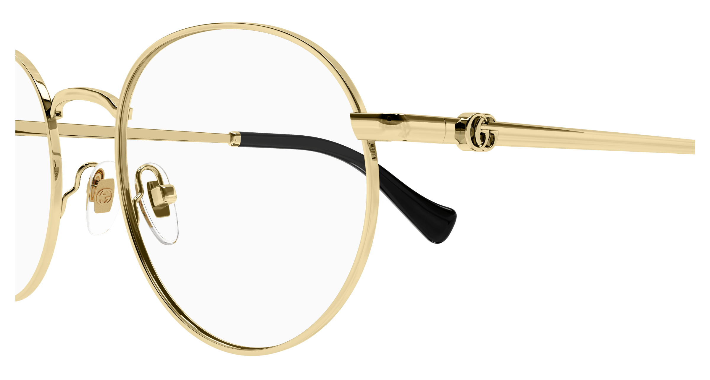 Gold Eyeglasses Gucci 889652469447