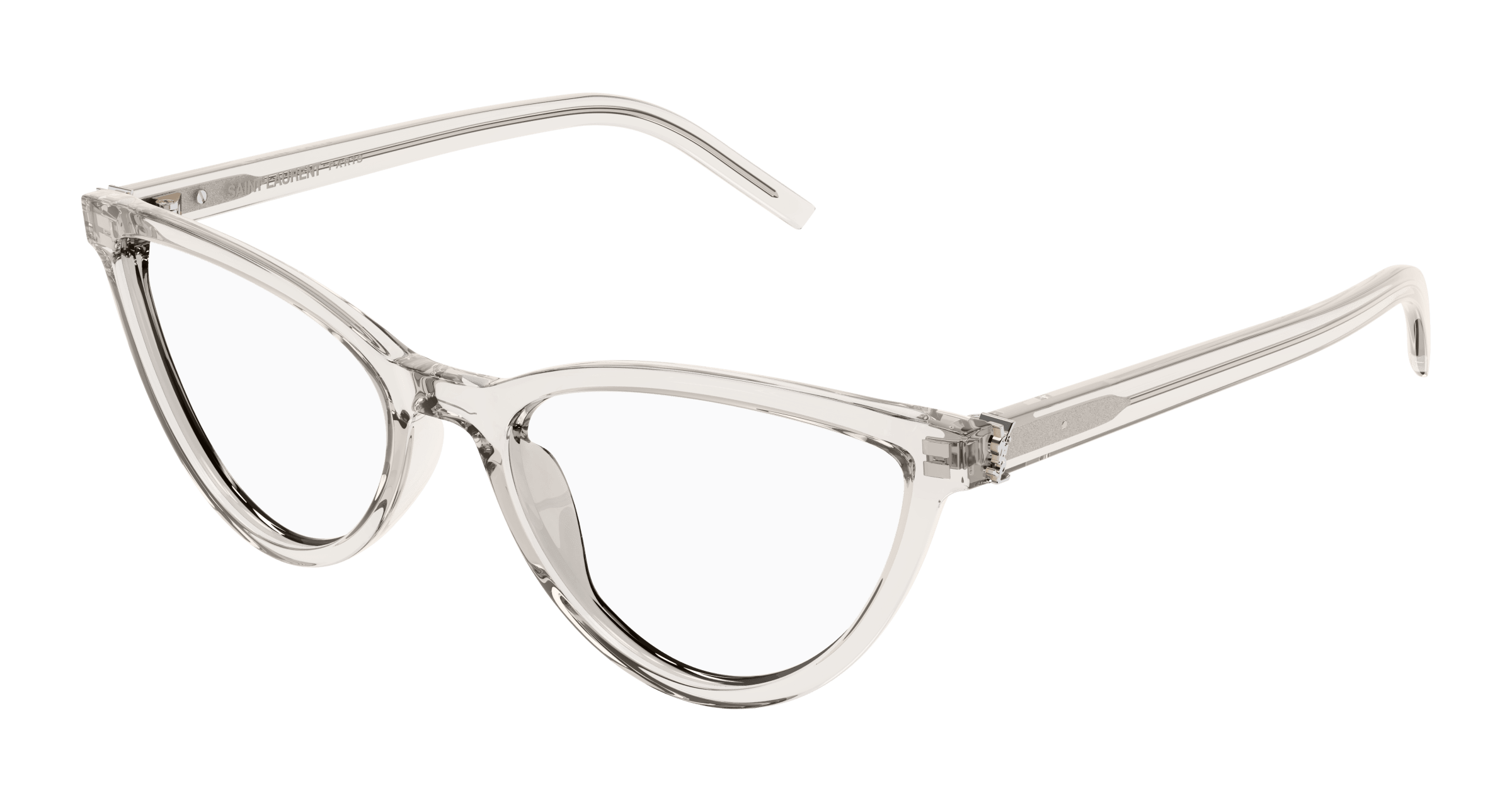 Beige Eyeglasses Saint Laurent 889652521398