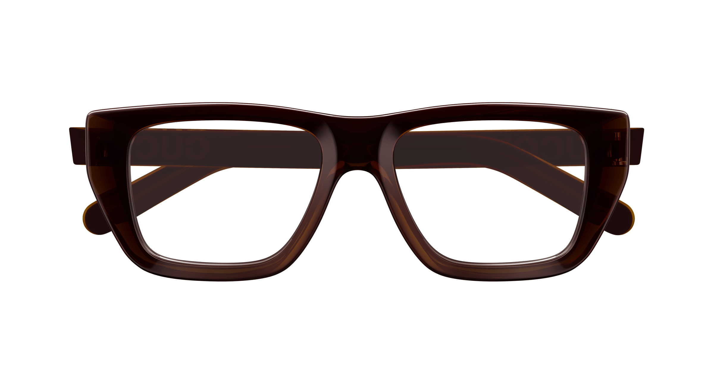 Brown Eyeglasses Gucci 889652500393