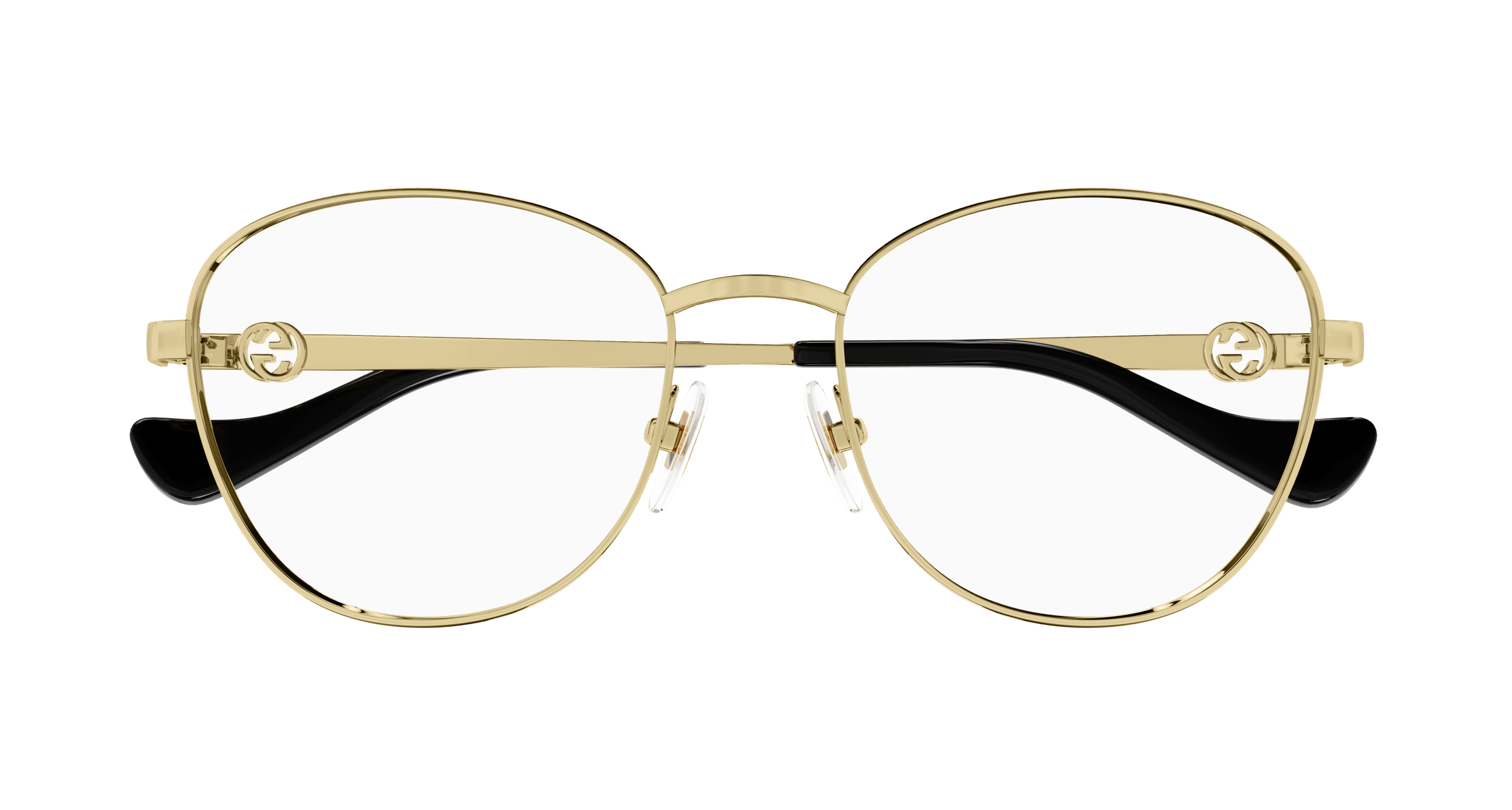 Gold Eyeglasses Gucci 889652469744