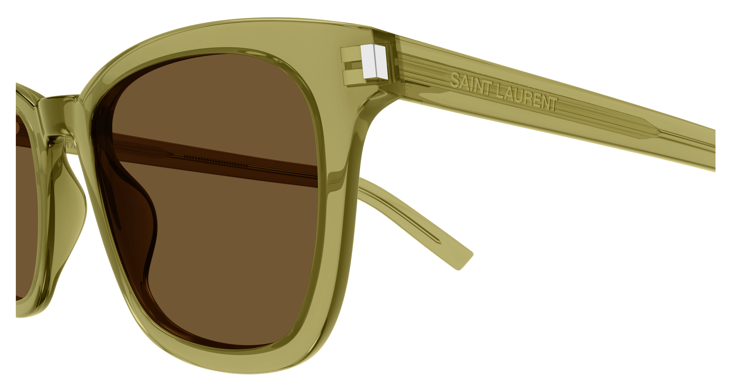 Green Sunglasses Saint Laurent 889652516257