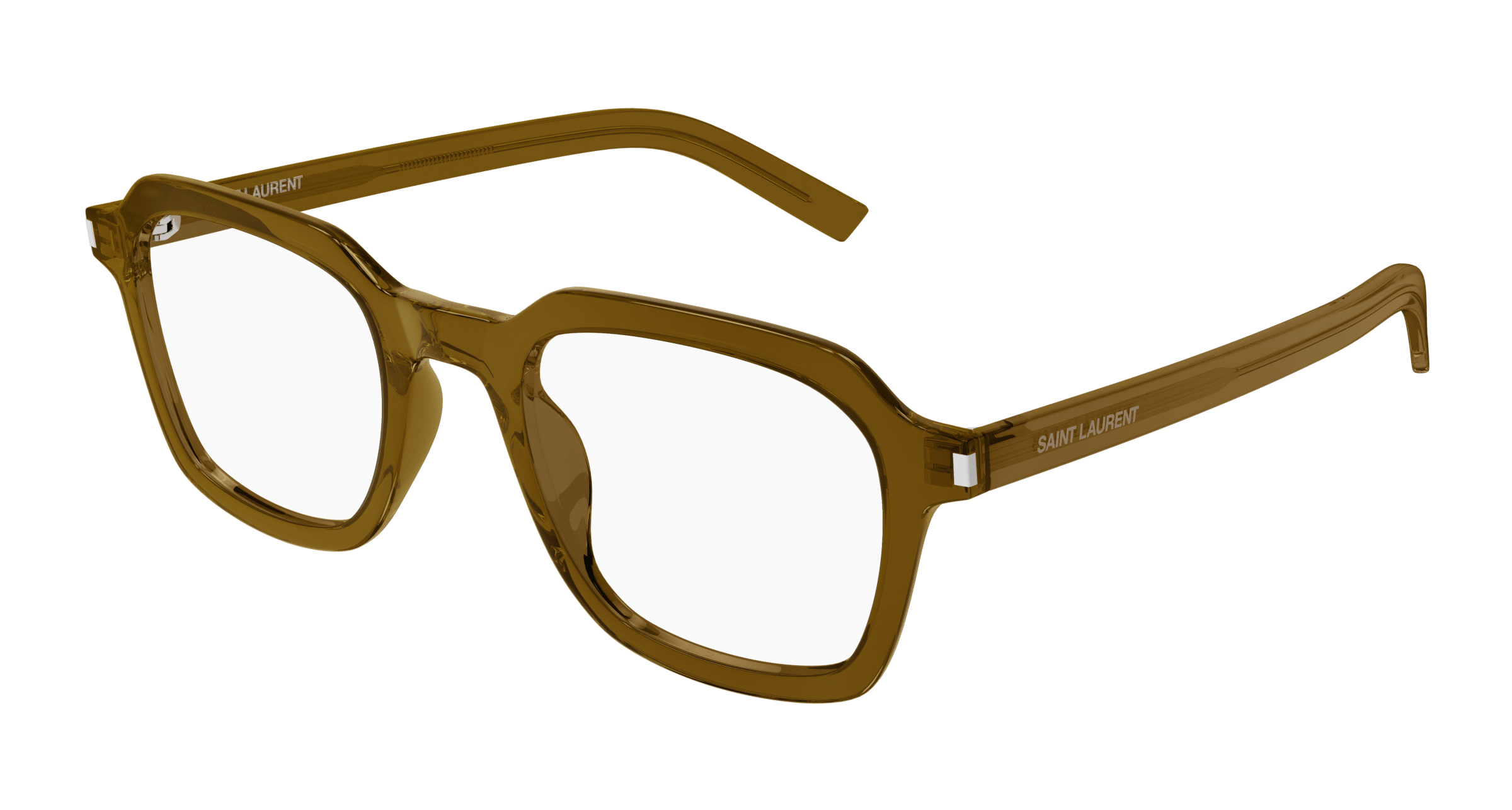 Brown Eyeglasses Saint Laurent 889652516219