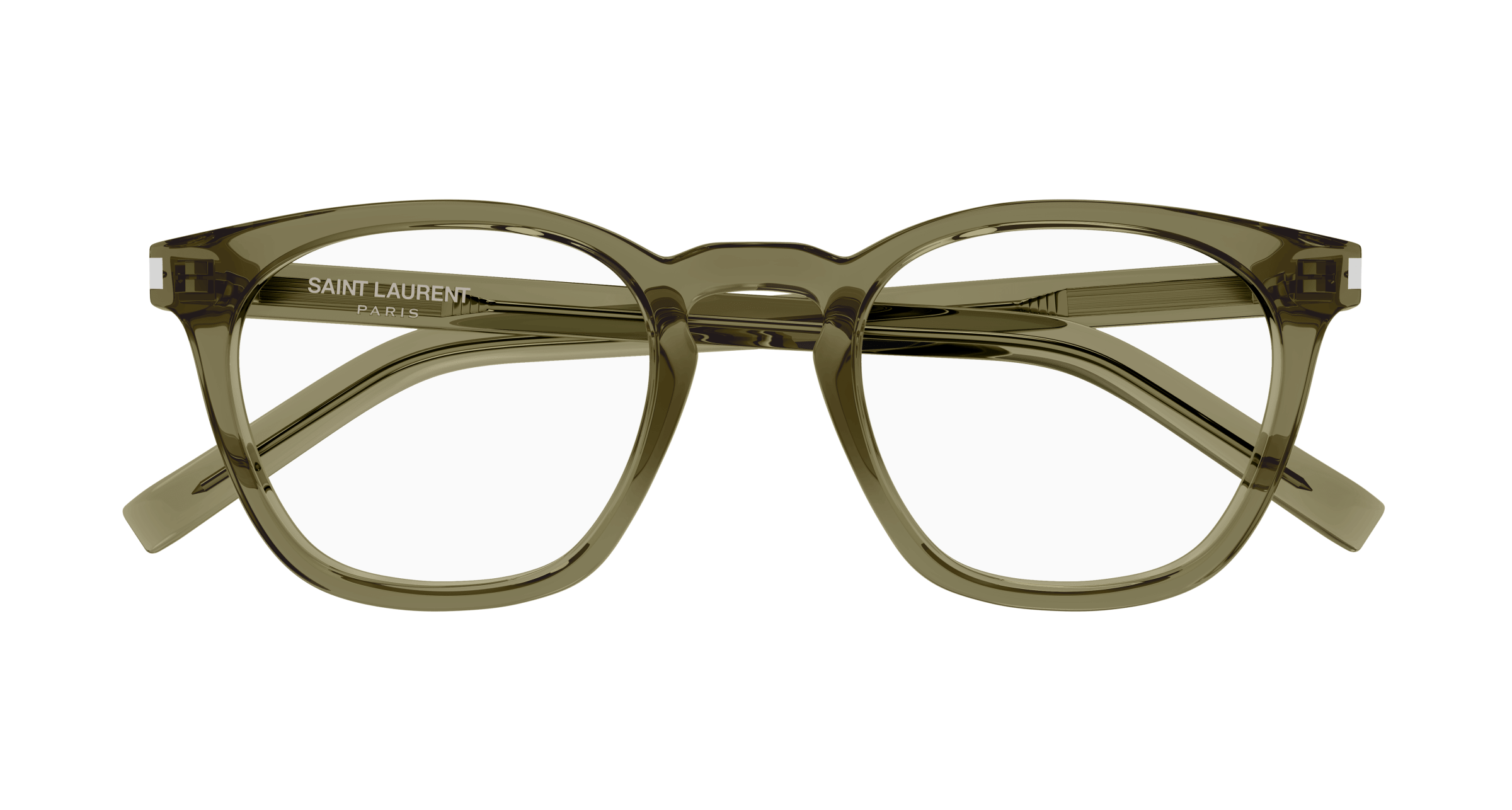 Brown Eyeglasses Saint Laurent 889652488097