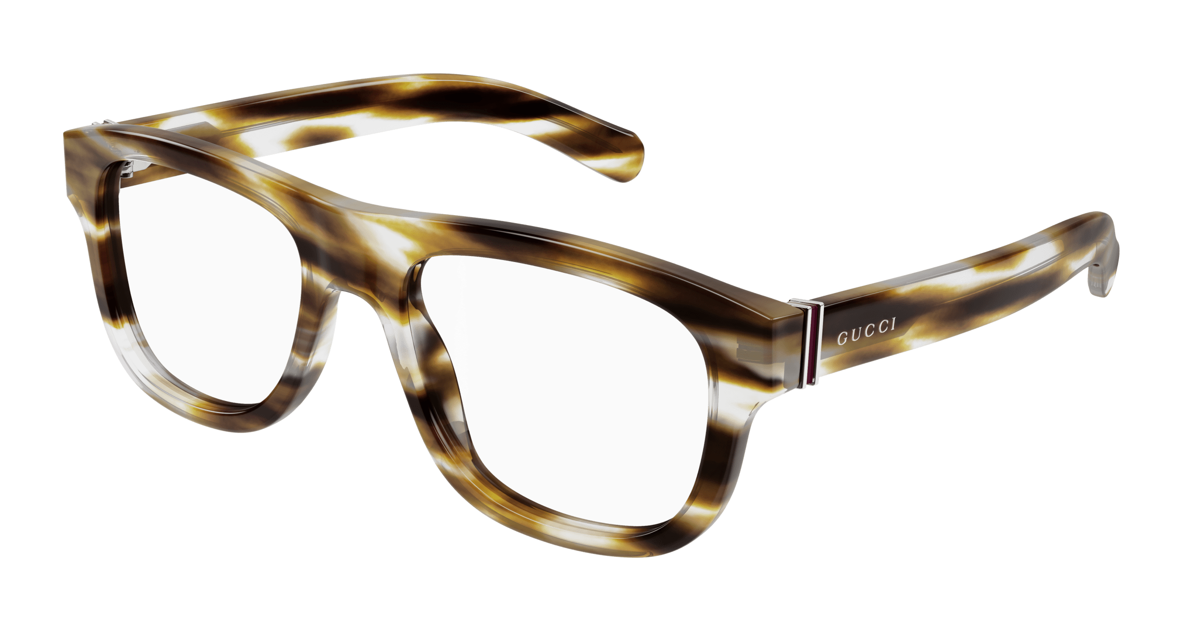 Havana Eyeglasses Gucci 889652470375