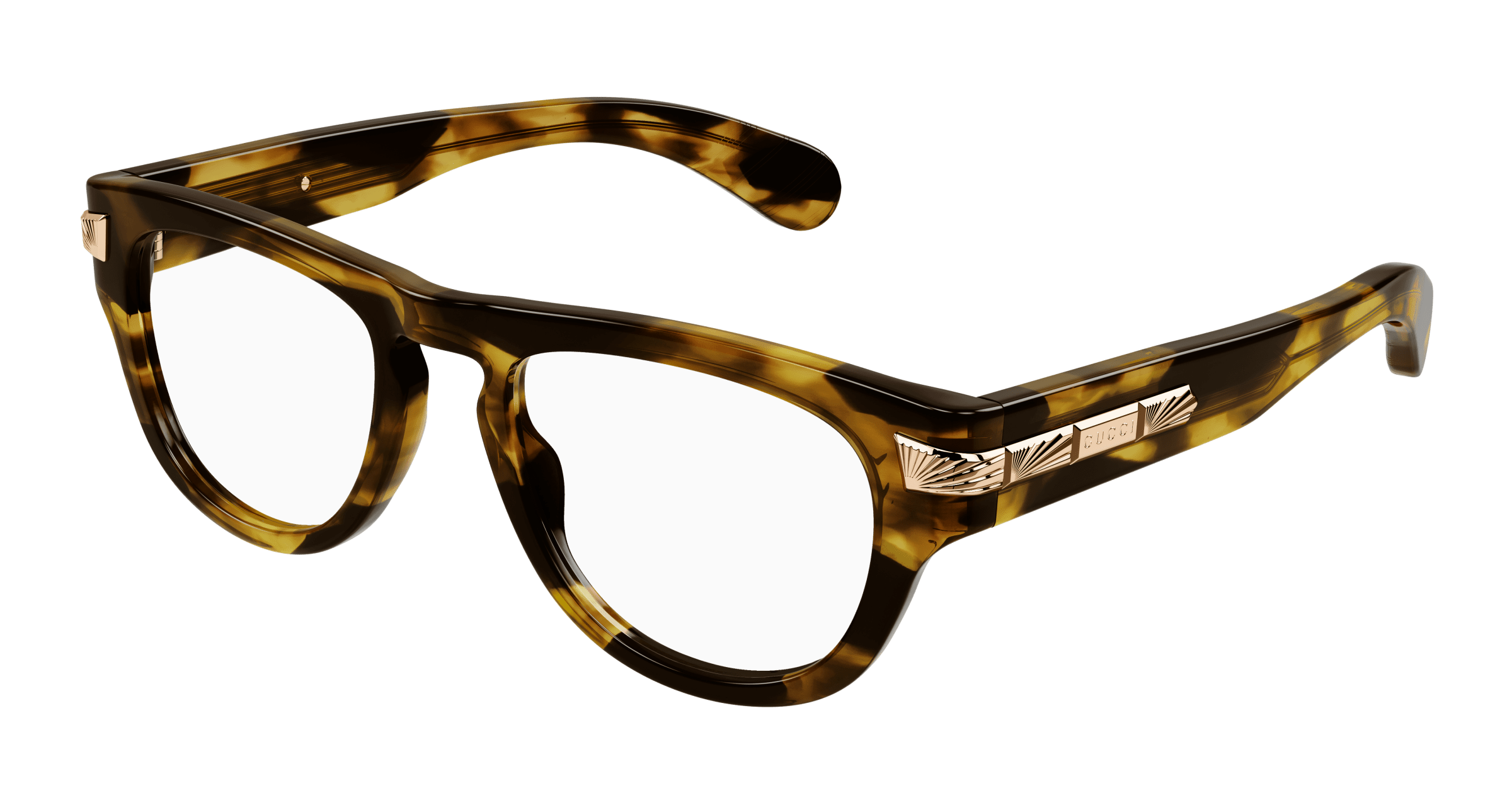 Havana Eyeglasses Gucci 889652469386