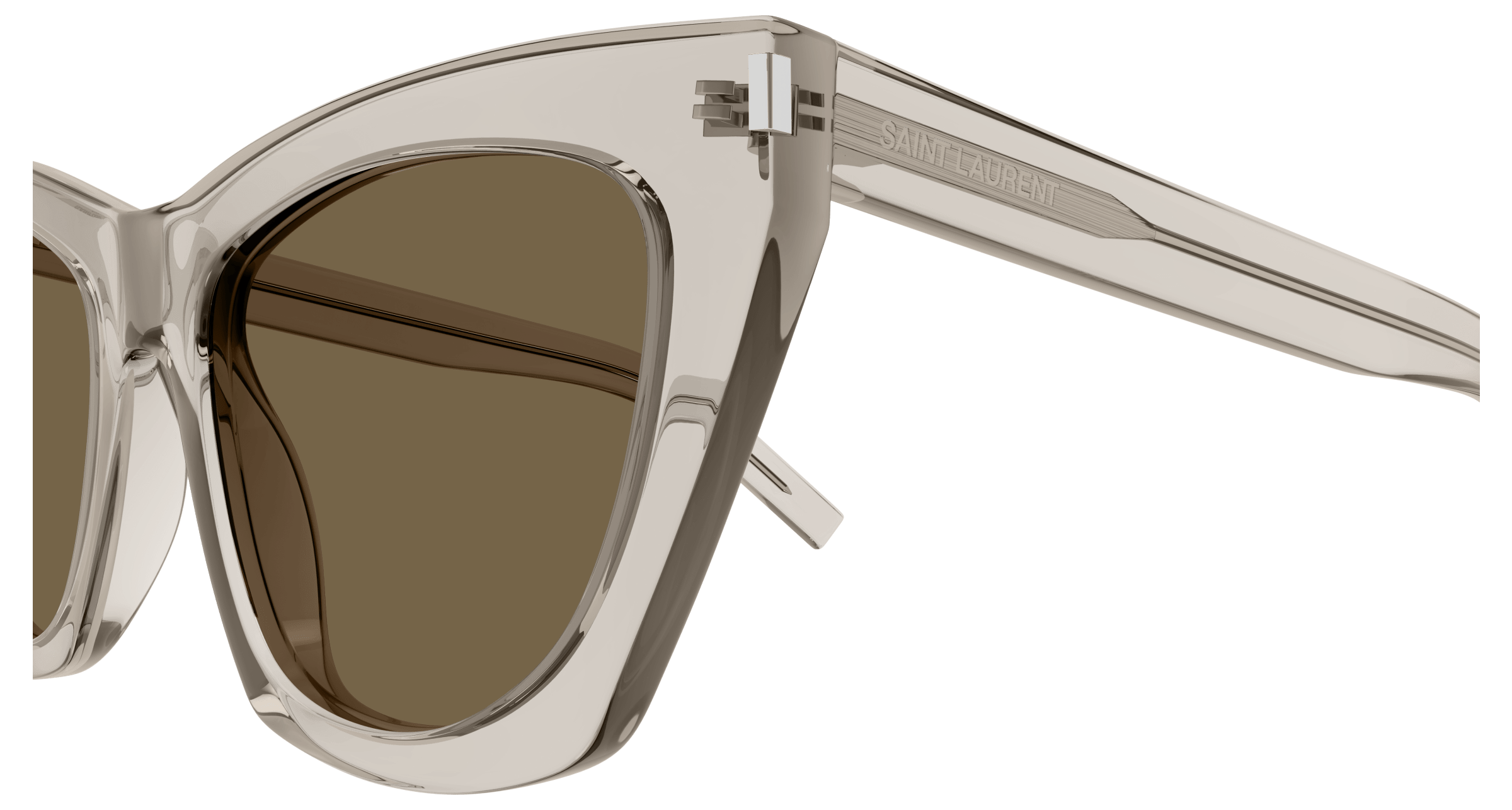 Beige Sunglasses Saint Laurent 889652488349