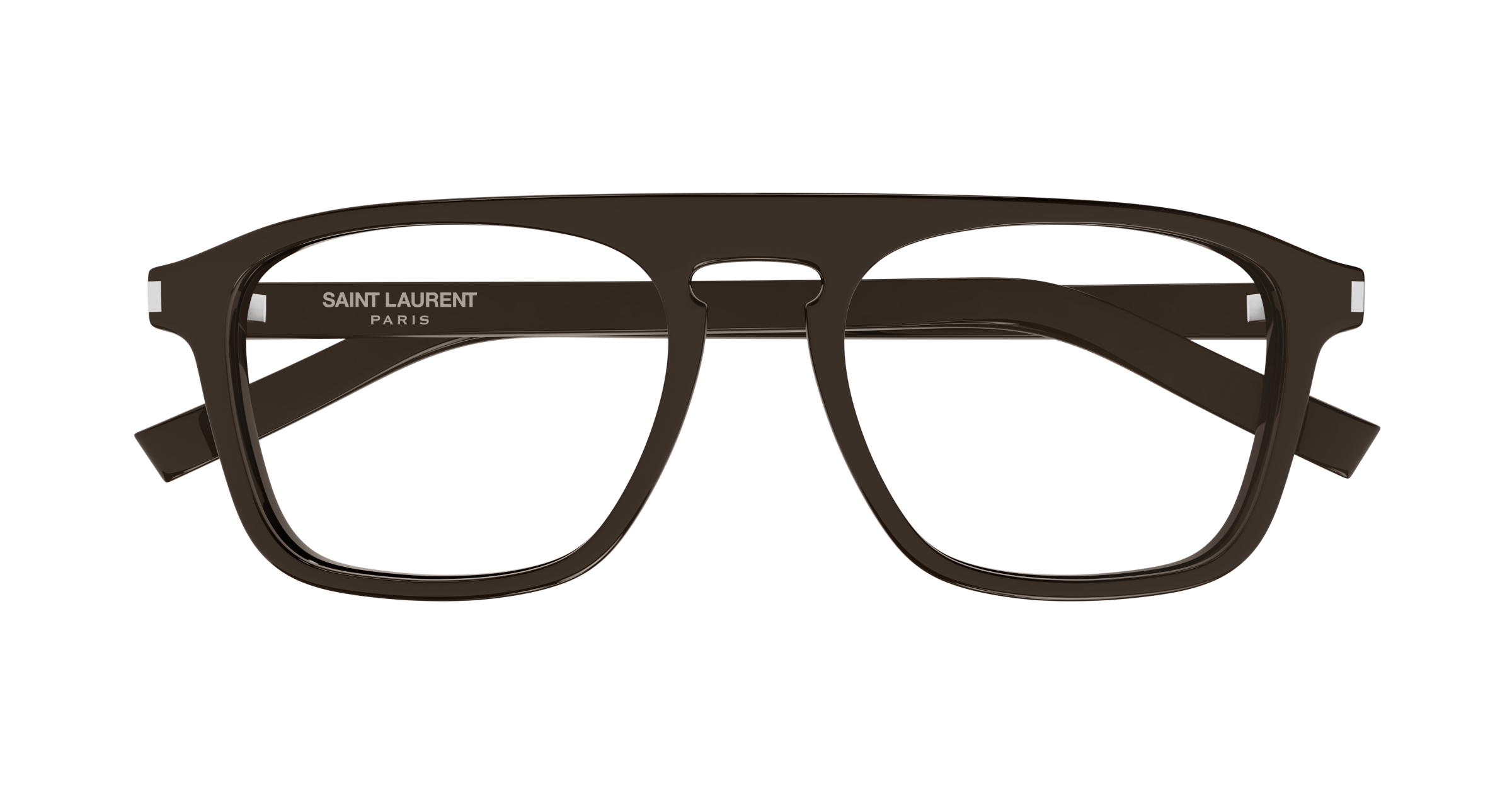 Brown Eyeglasses Saint Laurent 889652520407