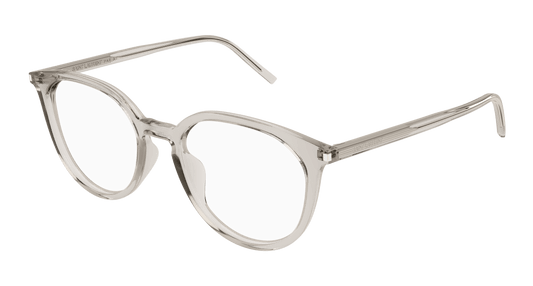 Beige Eyeglasses Saint Laurent 889652487373