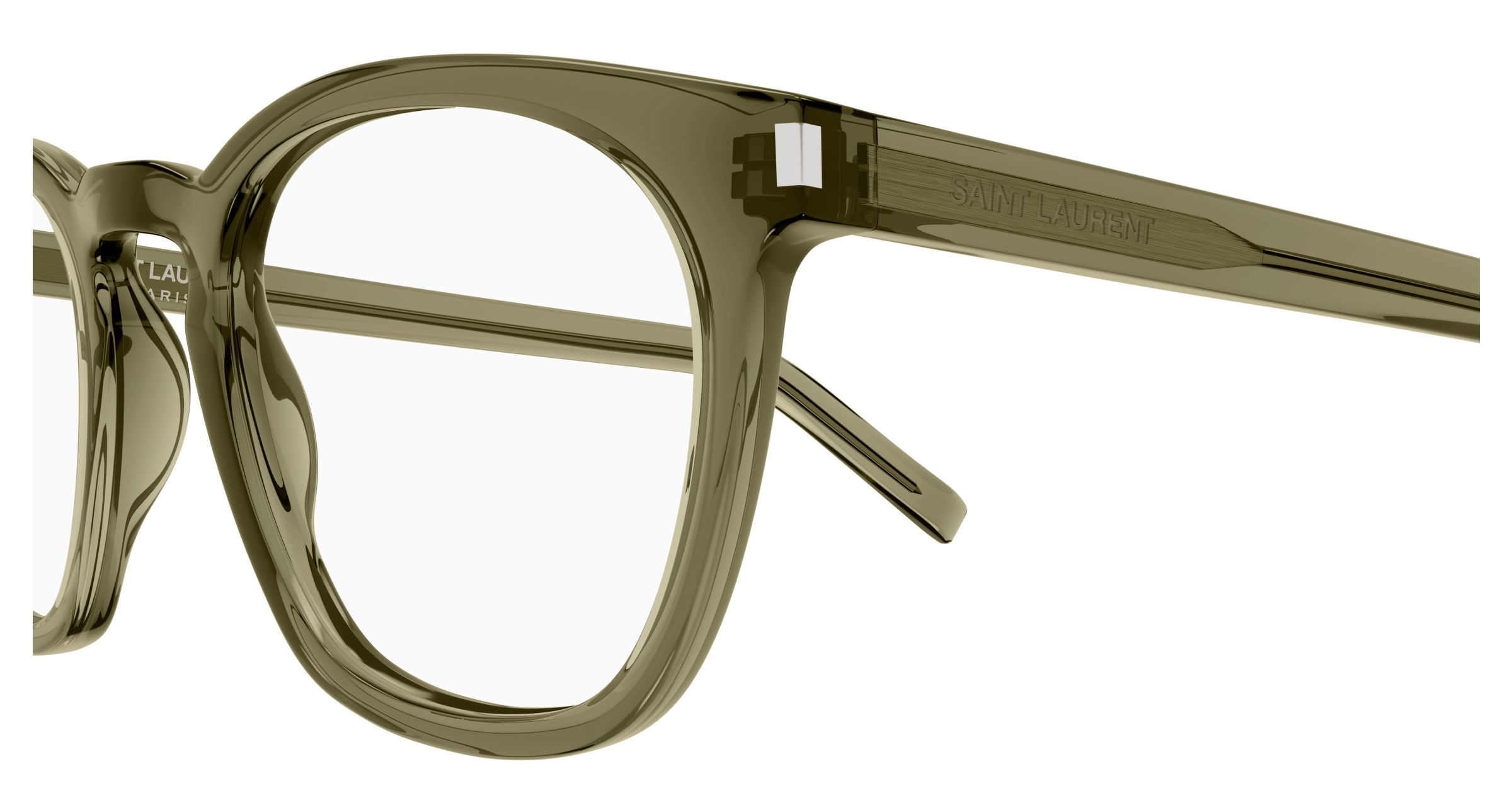 Brown Eyeglasses Saint Laurent 889652488097