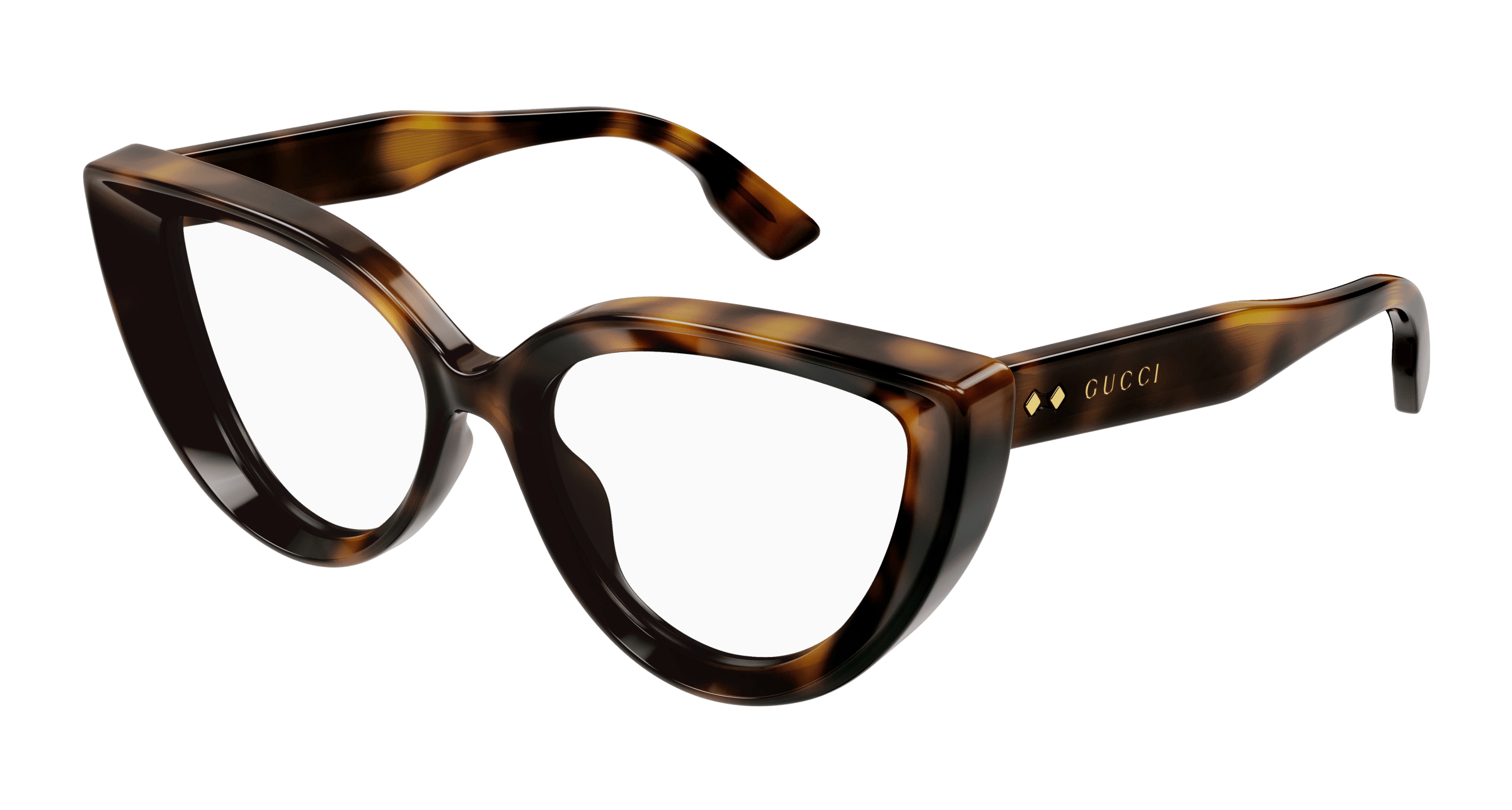 Havana Eyeglasses Gucci 889652467160