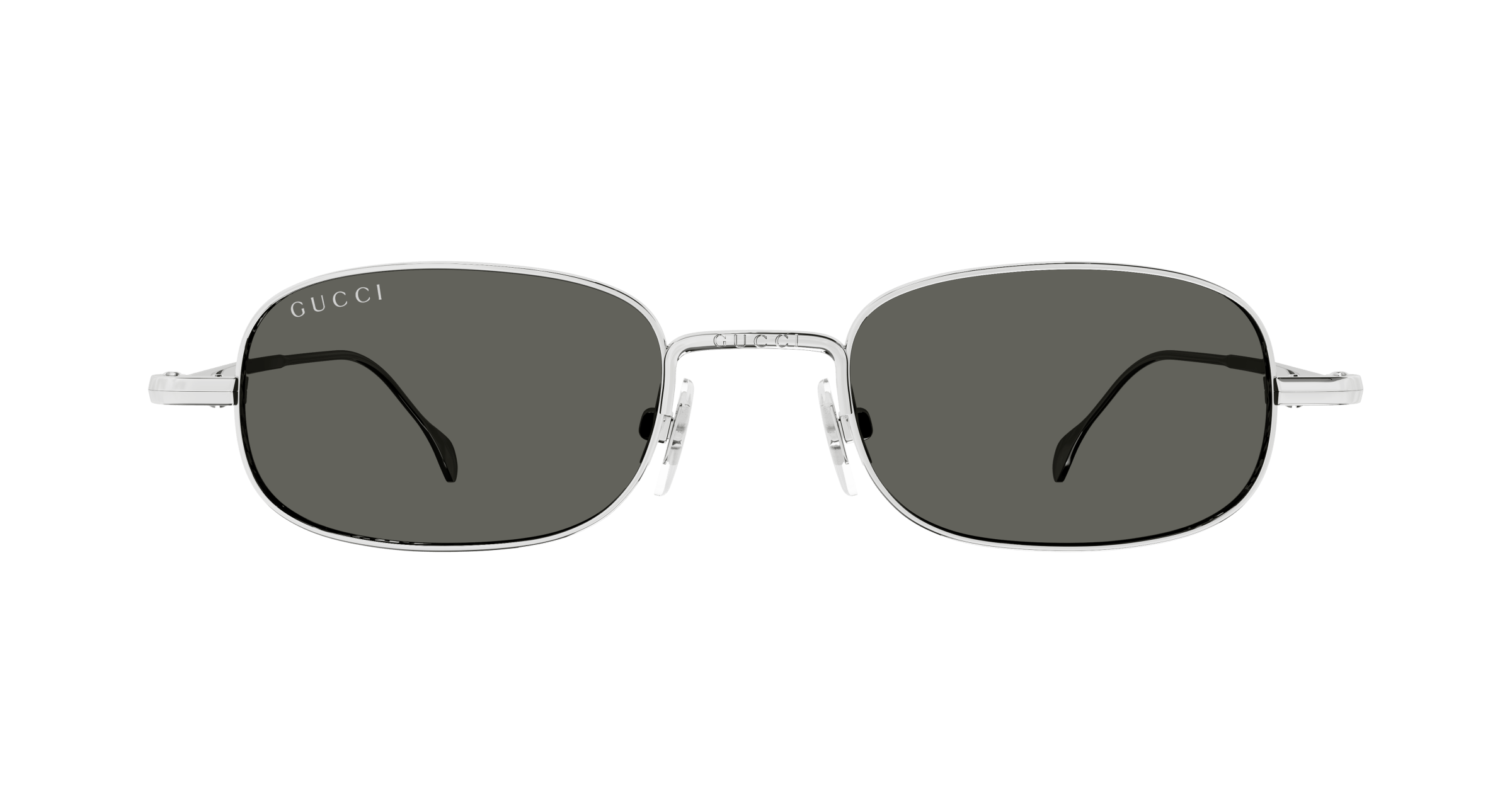 Silver Sunglasses Gucci 889652491257