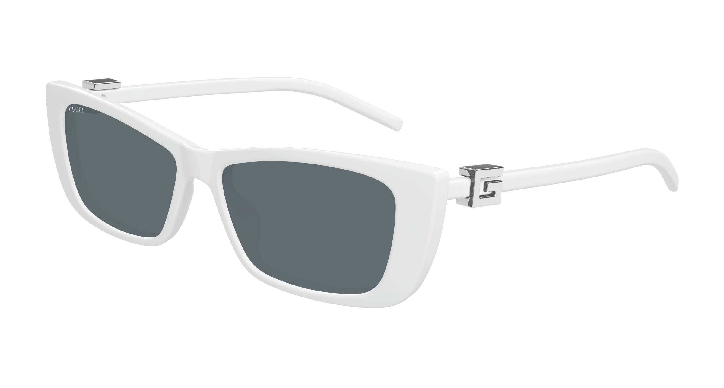 White Sunglasses Gucci 889652498867