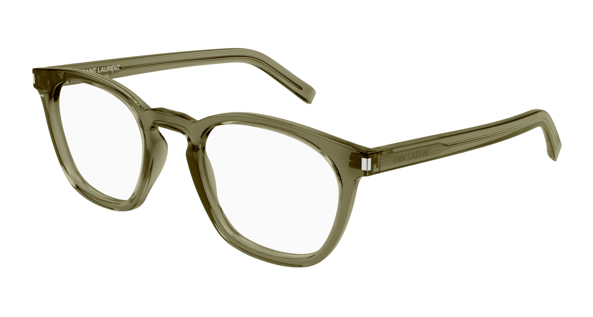 Brown Eyeglasses Saint Laurent 889652488097