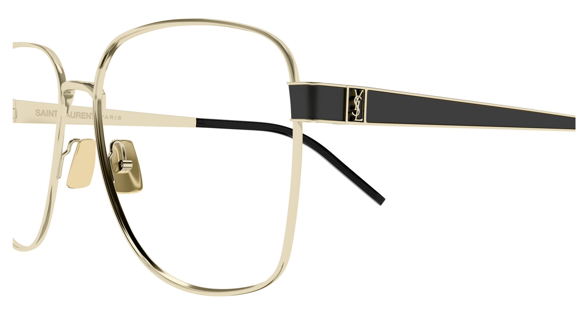 Gold Eyeglasses Saint Laurent 889652491066