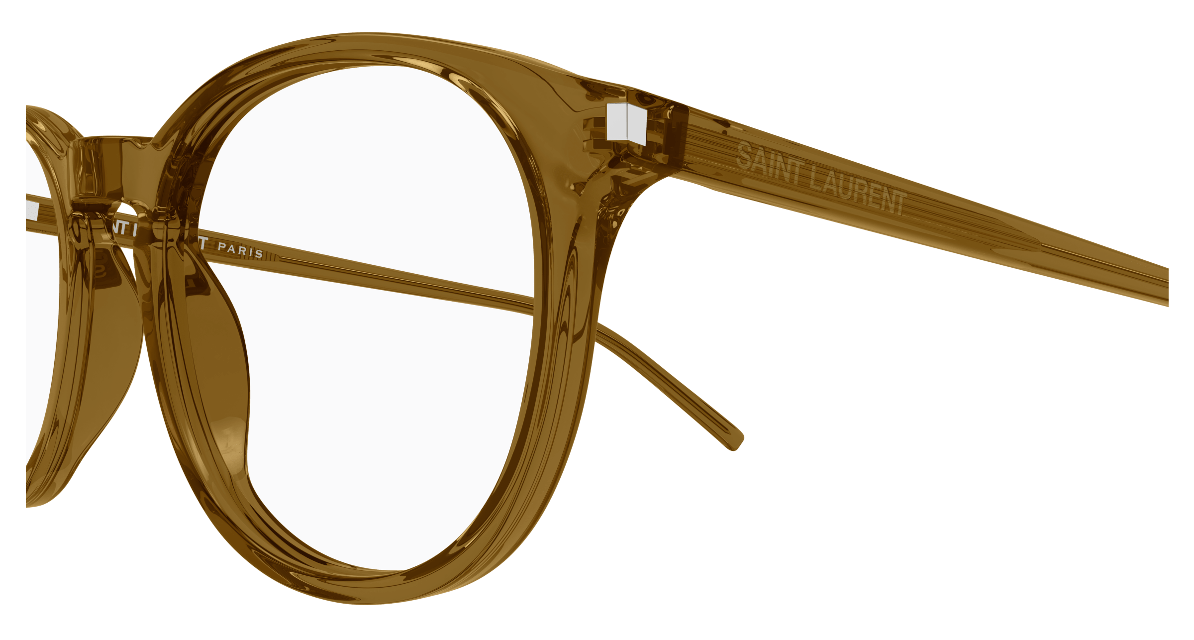 Brown Eyeglasses Saint Laurent 889652520445