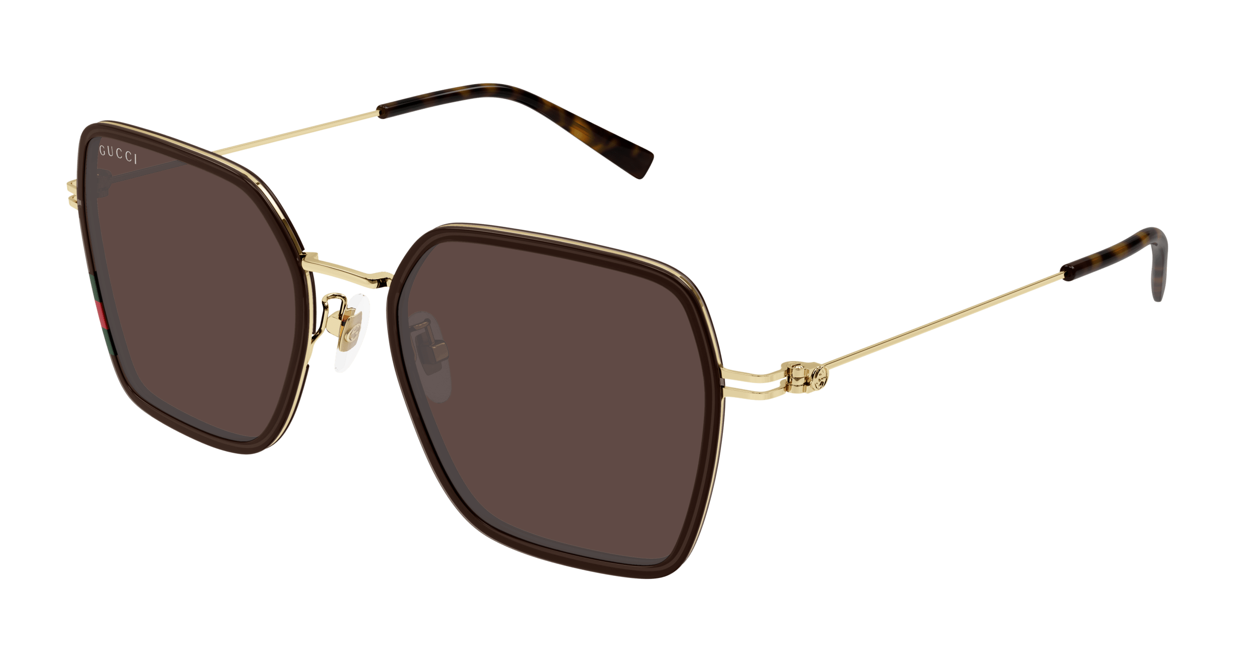 Brown Sunglasses Gucci 889652526201