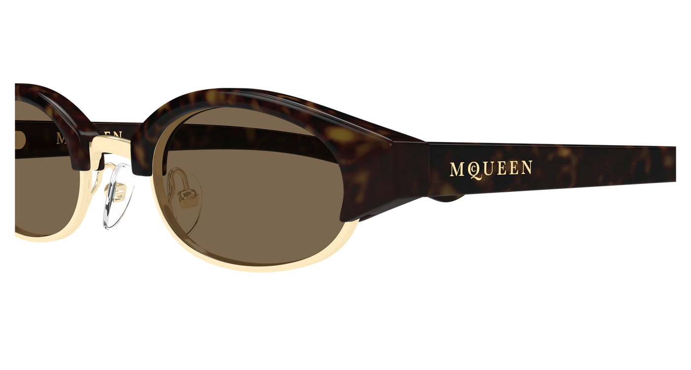 Alexander McQueen AM0534S Havana 889652585833