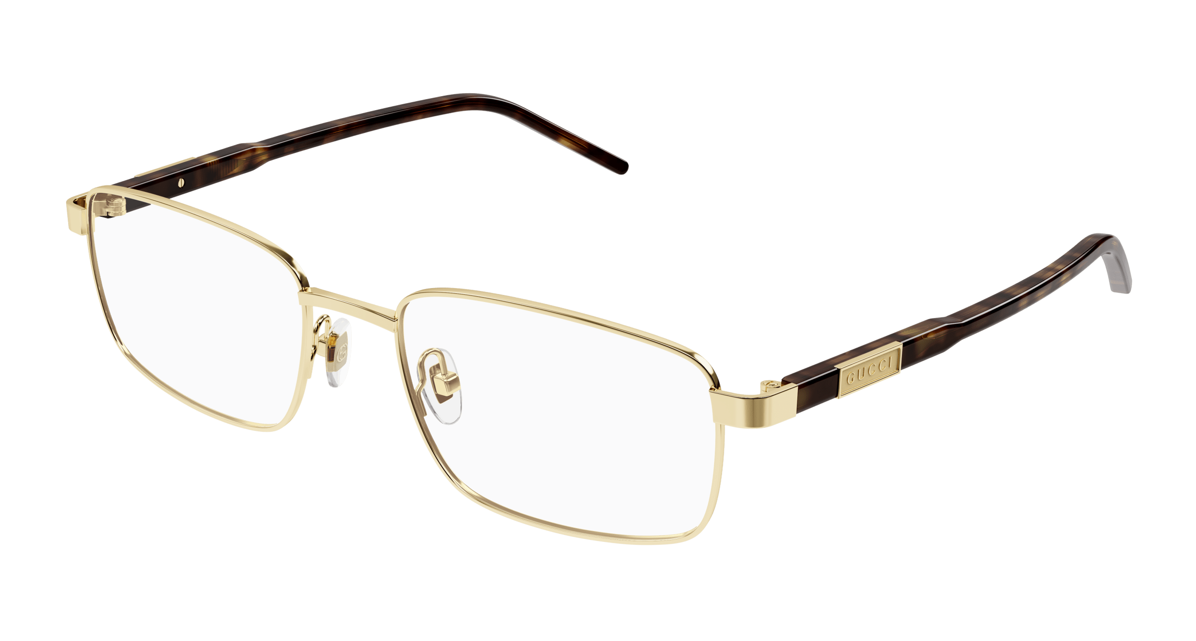 Gold Eyeglasses Gucci 889652530499