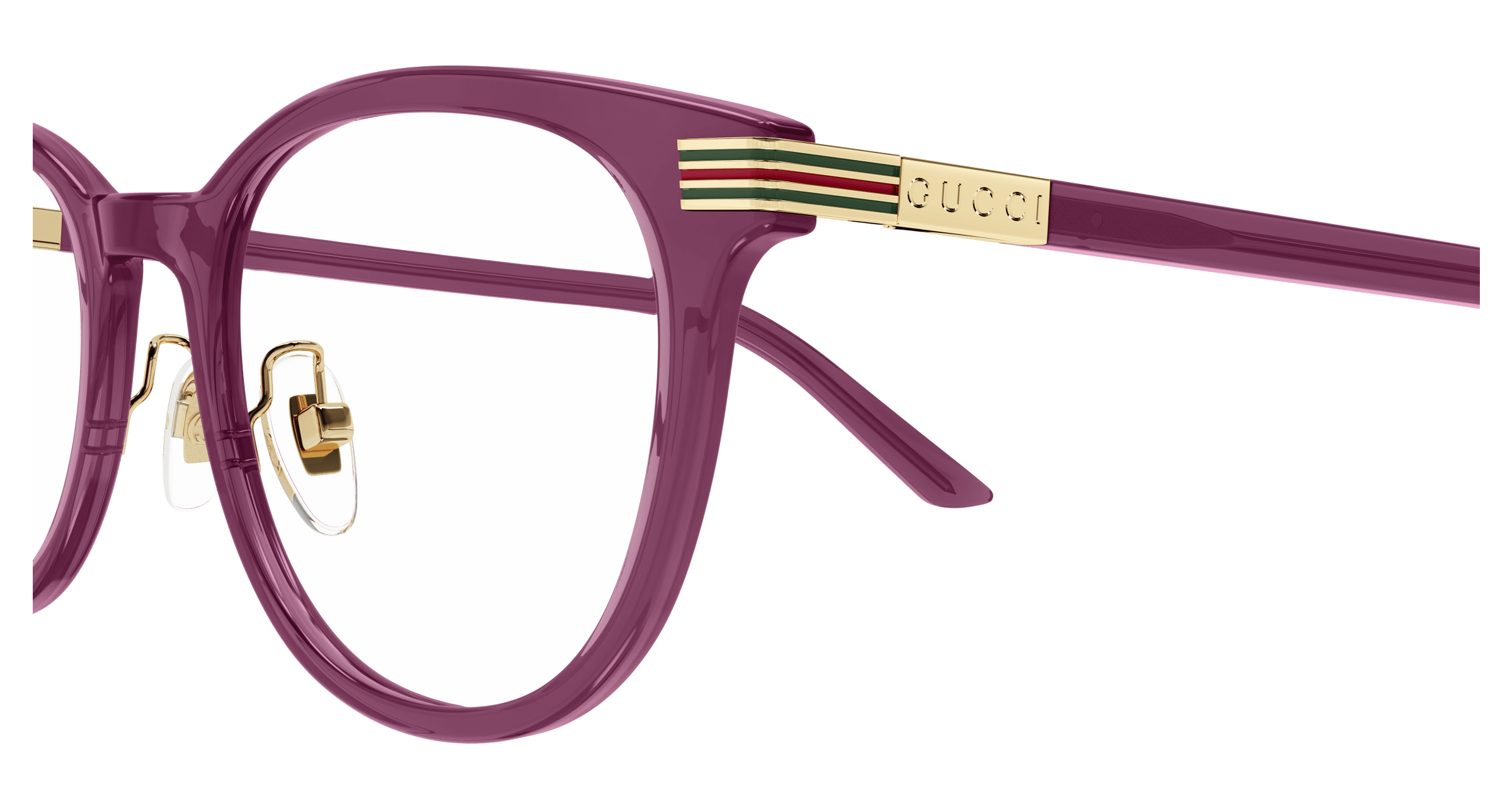 Burgundy Eyeglasses Gucci 889652527376