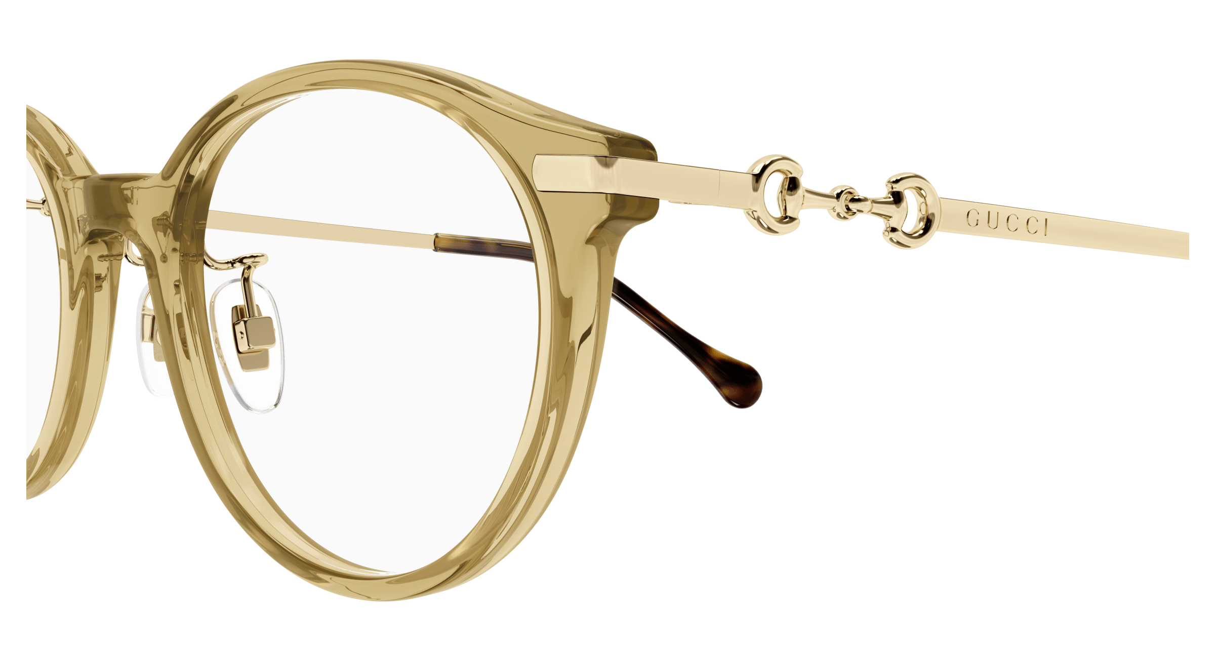 Yellow Eyeglasses Gucci 889652527406