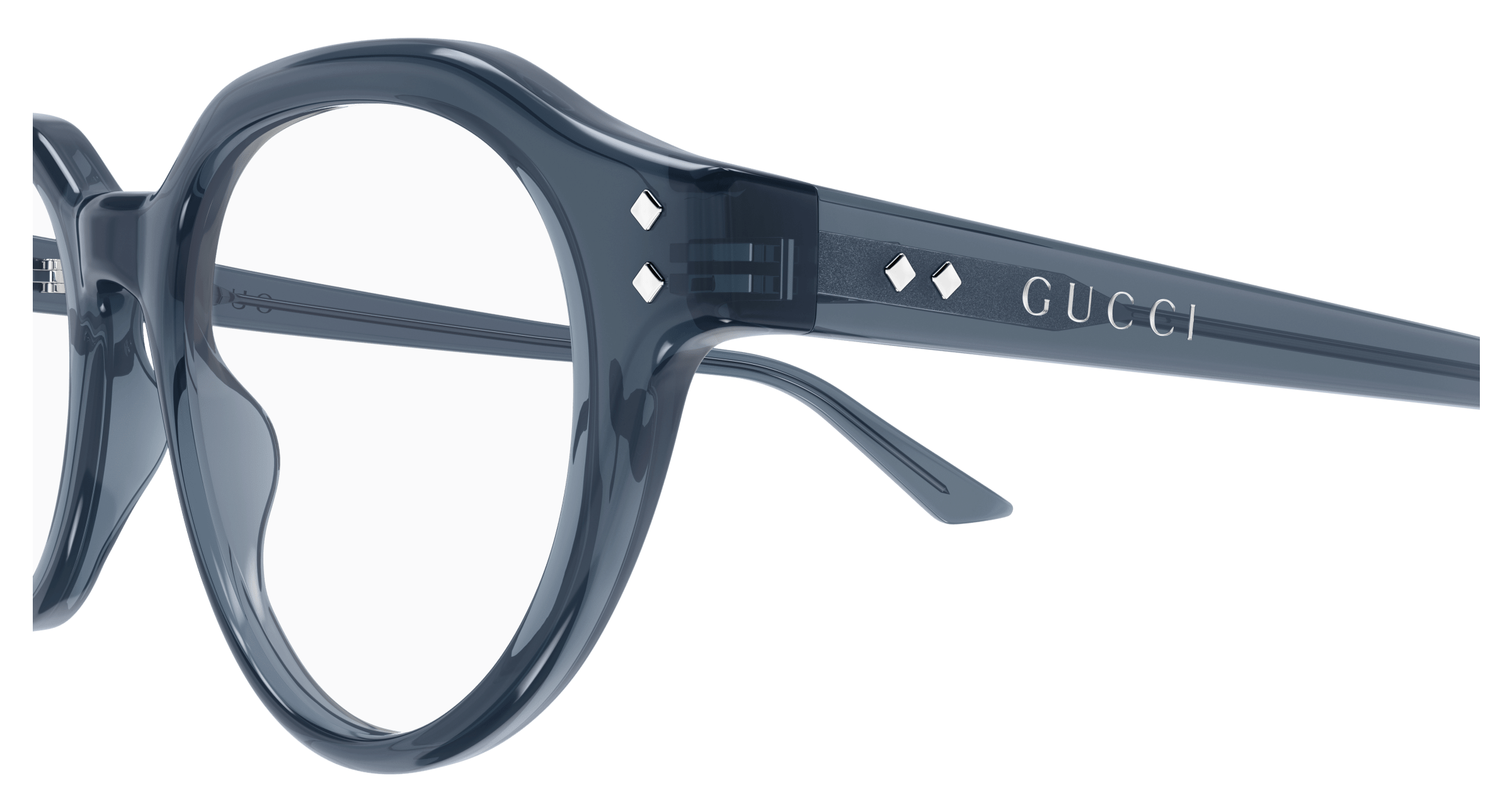 Blue Eyeglasses Gucci 889652529035