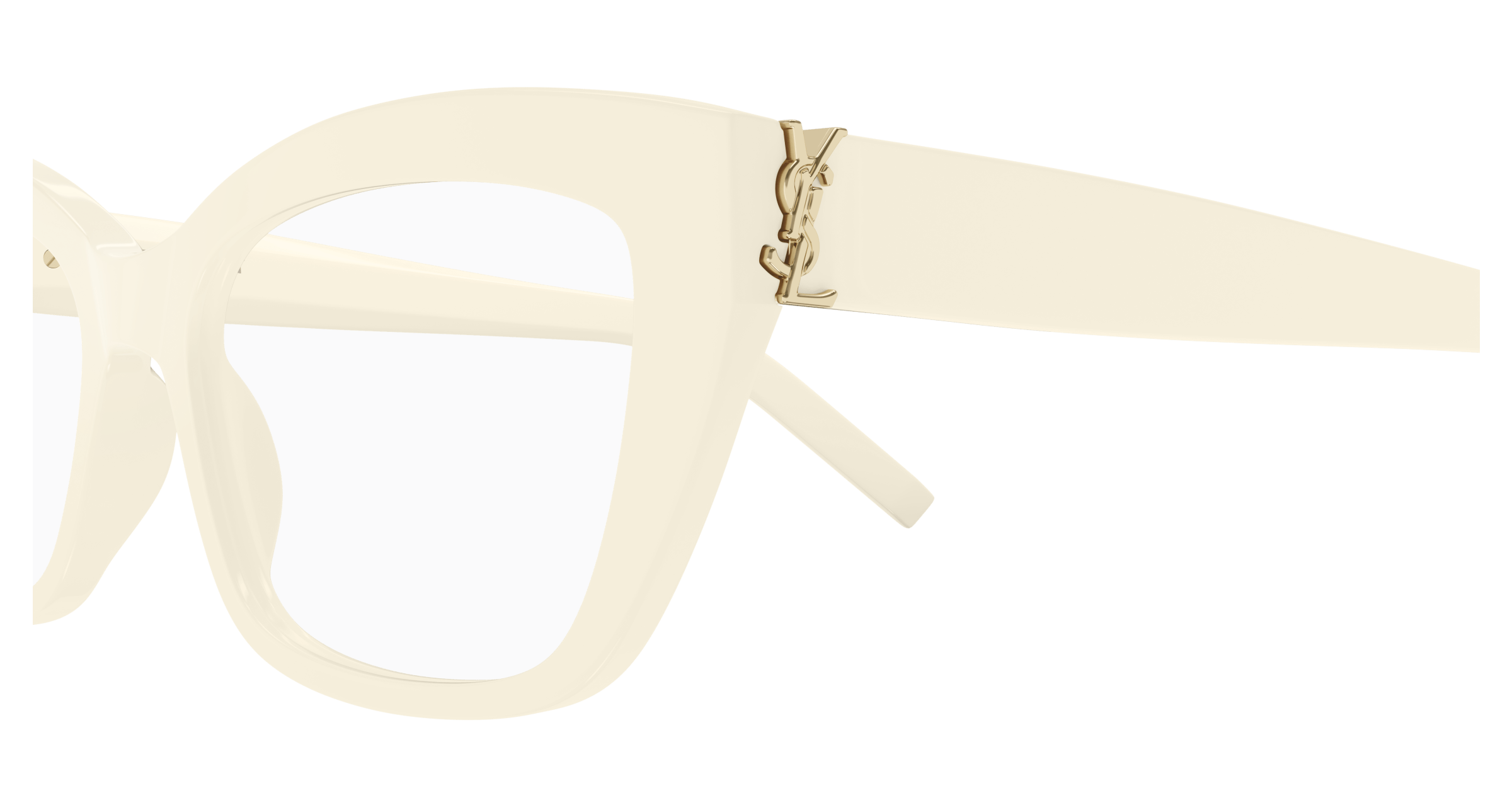 Ivory Eyeglasses Saint Laurent 889652560823