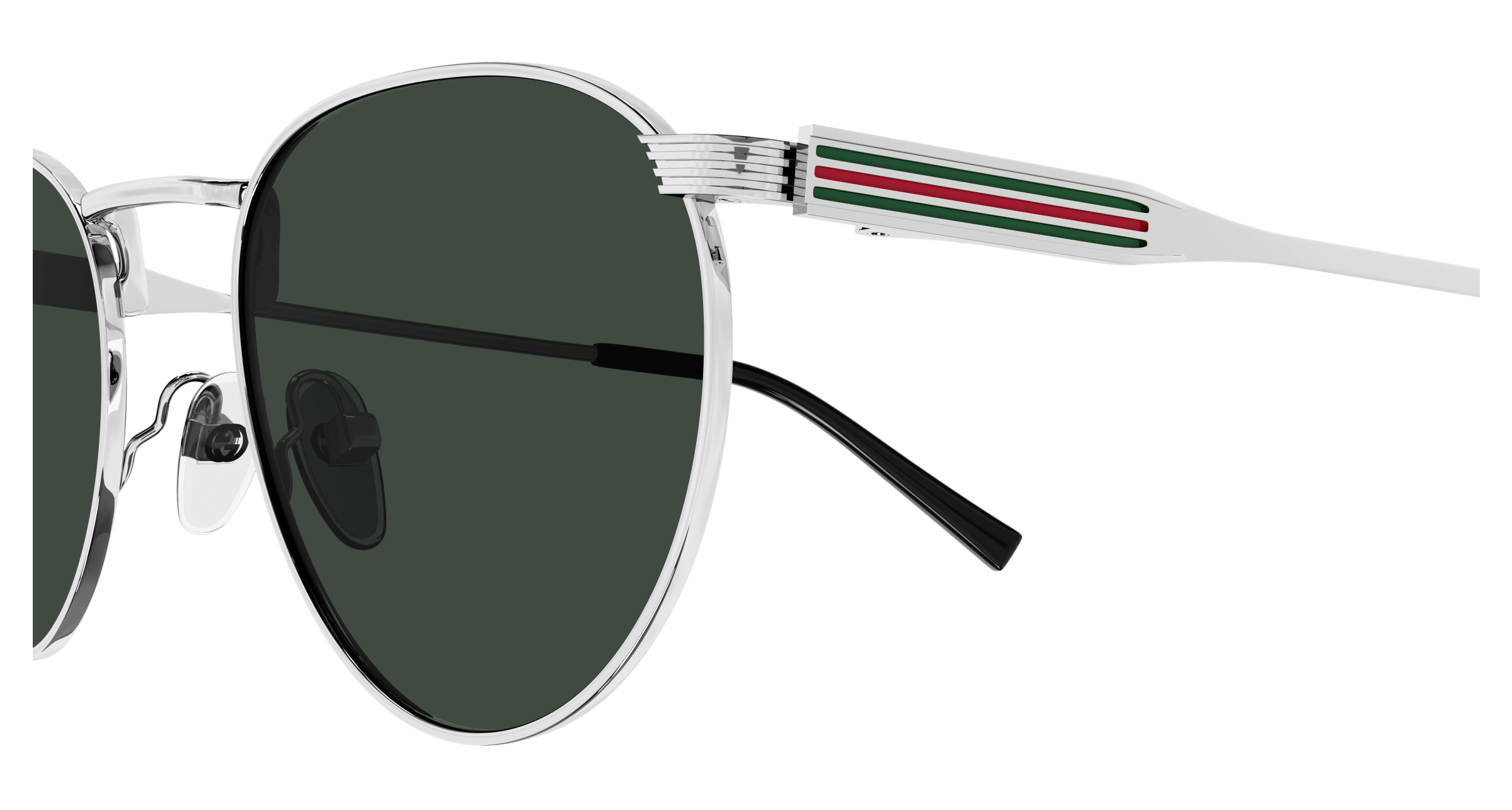 Silver Sunglasses Gucci 889652529950