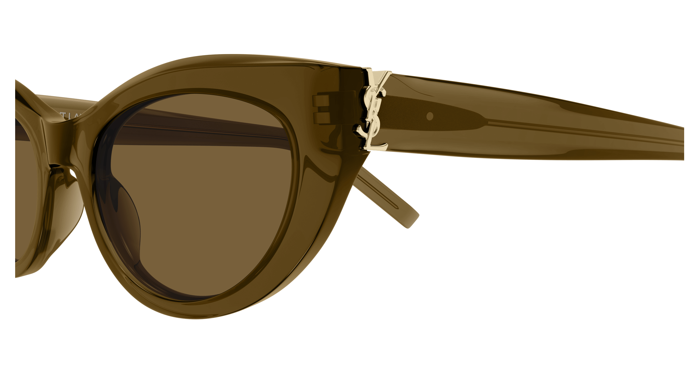 Brown Sunglasses Saint Laurent 889652554808