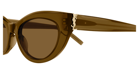 Brown Sunglasses Saint Laurent 889652554808