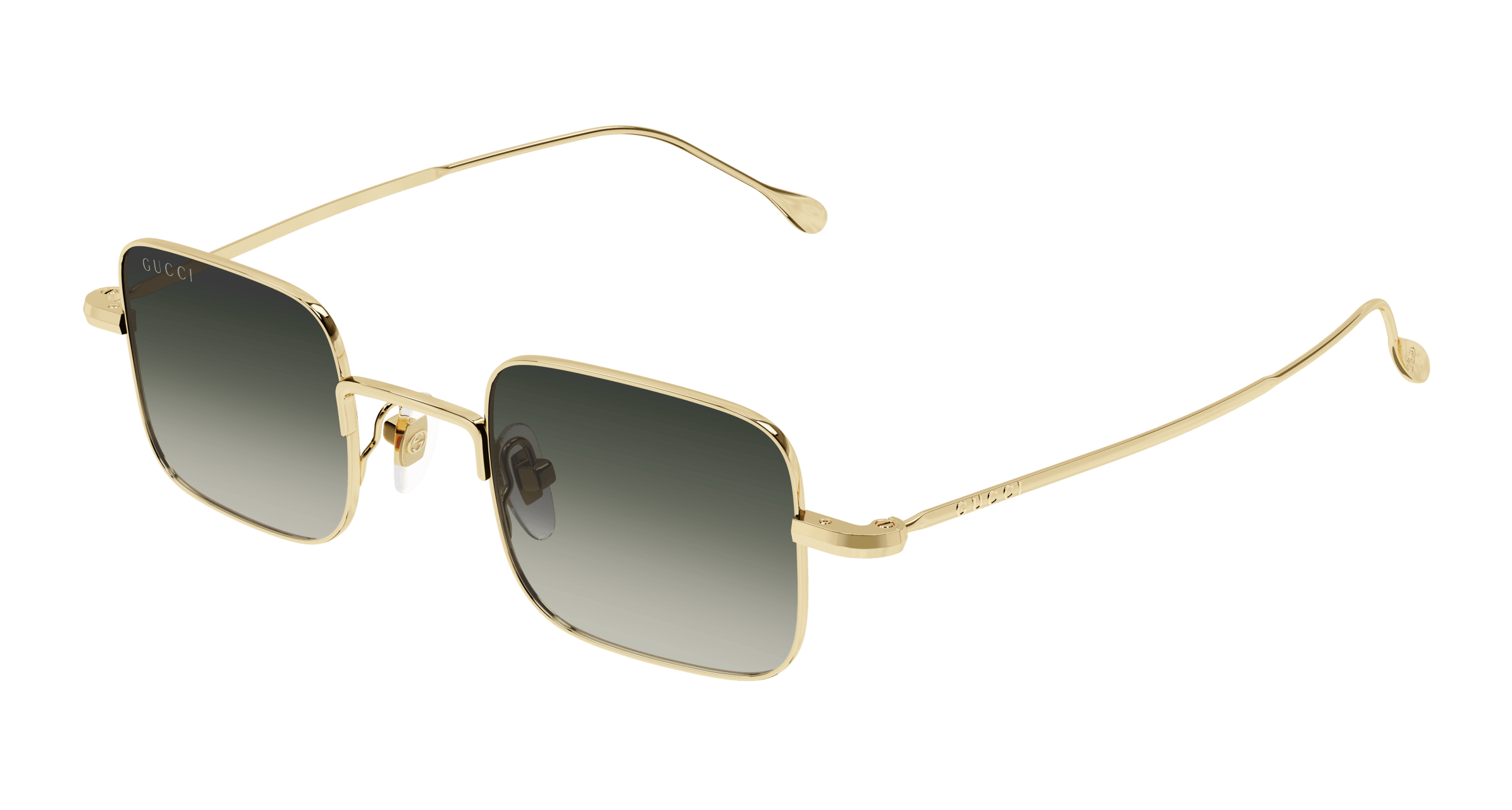 Gold Sunglasses Gucci 889652526607