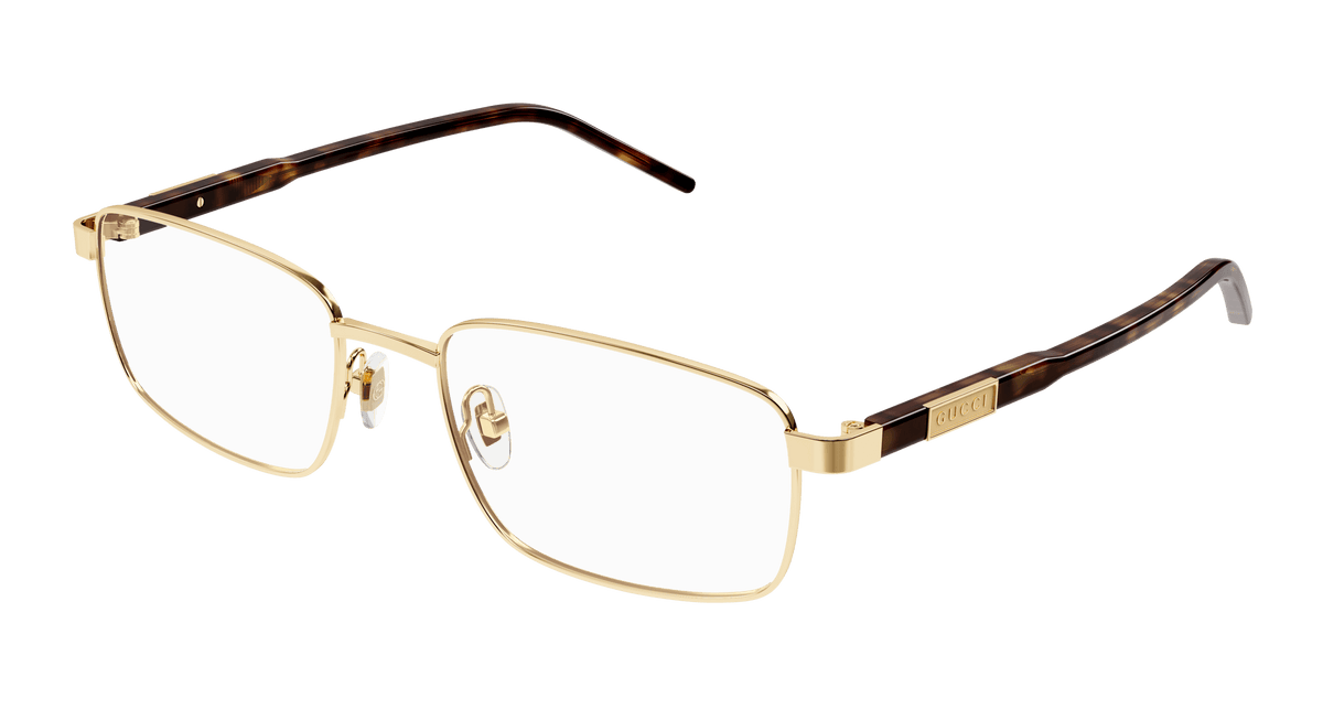 Gold Eyeglasses Gucci 889652528076