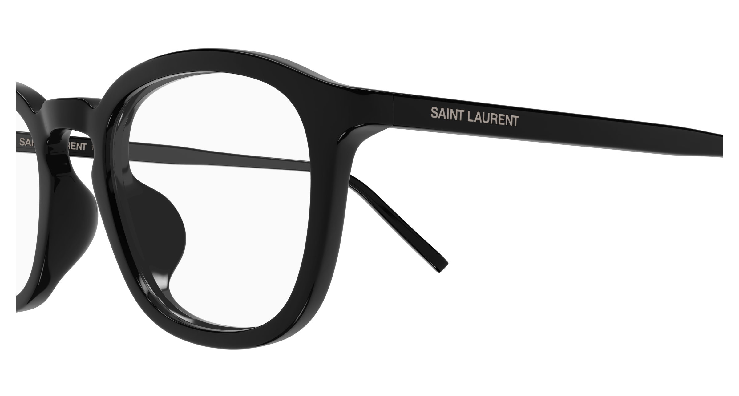 Black Eyeglasses Saint Laurent 889652557106