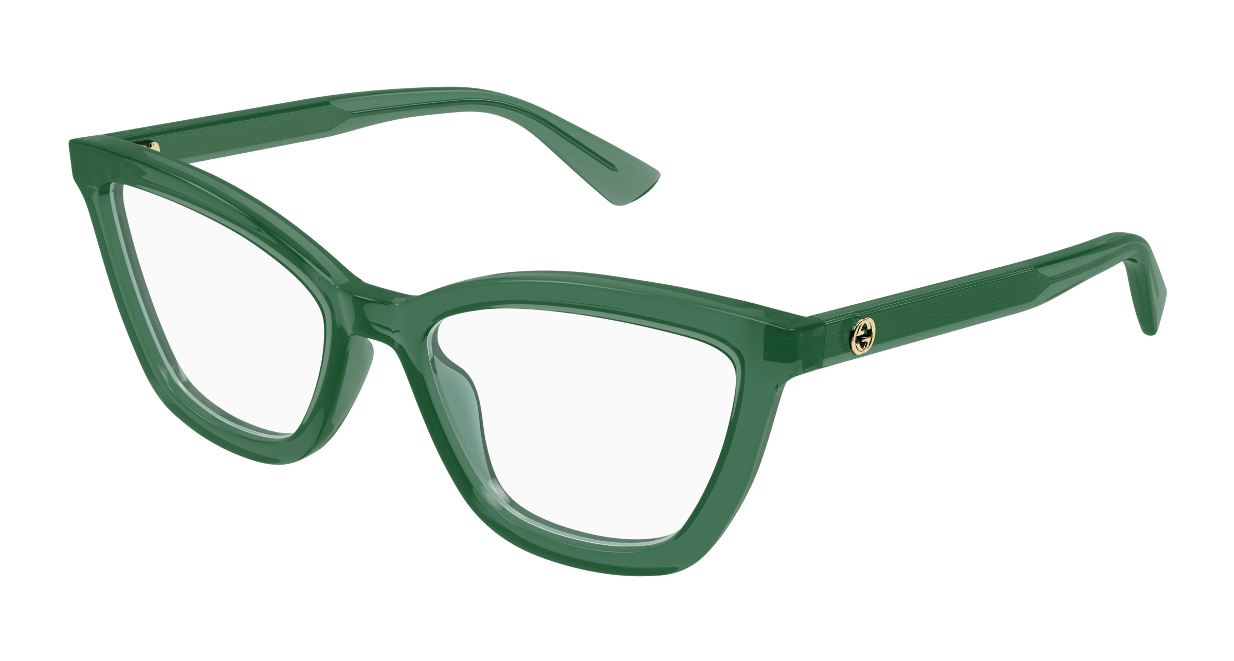 Green Eyeglasses Gucci 889652526065