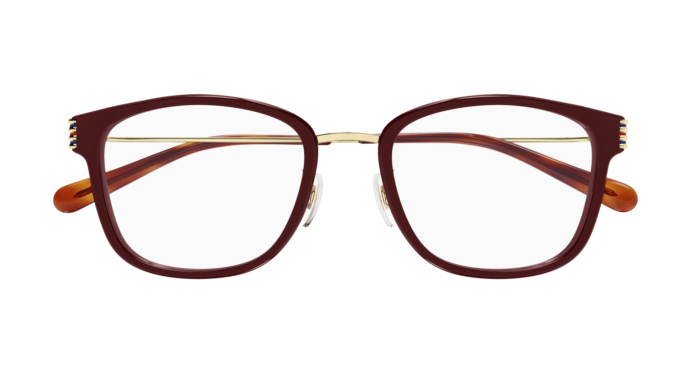 Burgundy Eyeglasses Gucci 889652525440