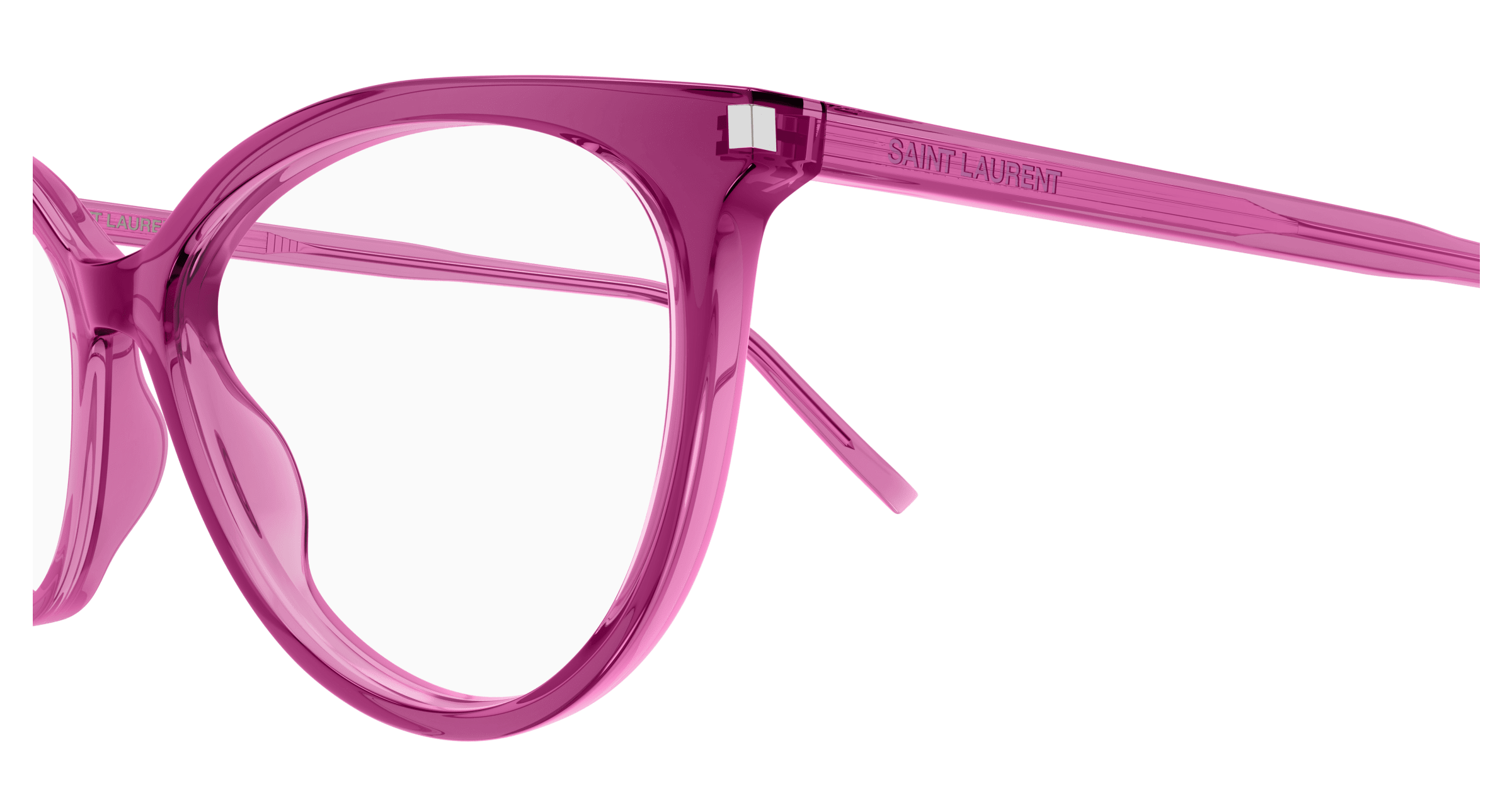 Pink Eyeglasses Saint Laurent 889652554938