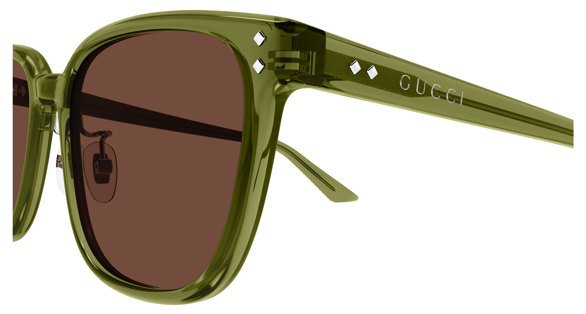 Green Sunglasses Gucci 889652525518