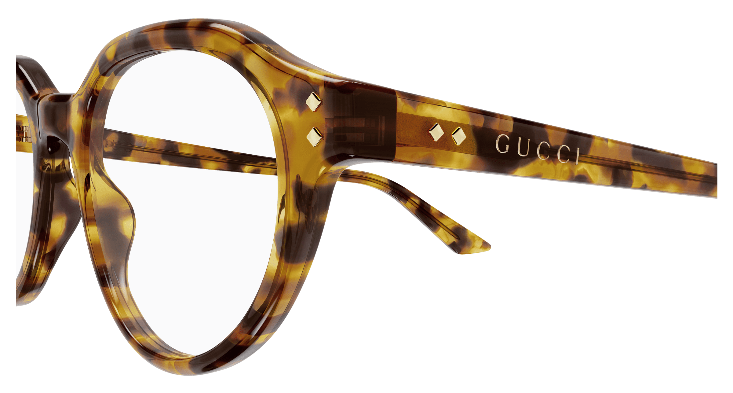 Havana Eyeglasses Gucci 889652529028