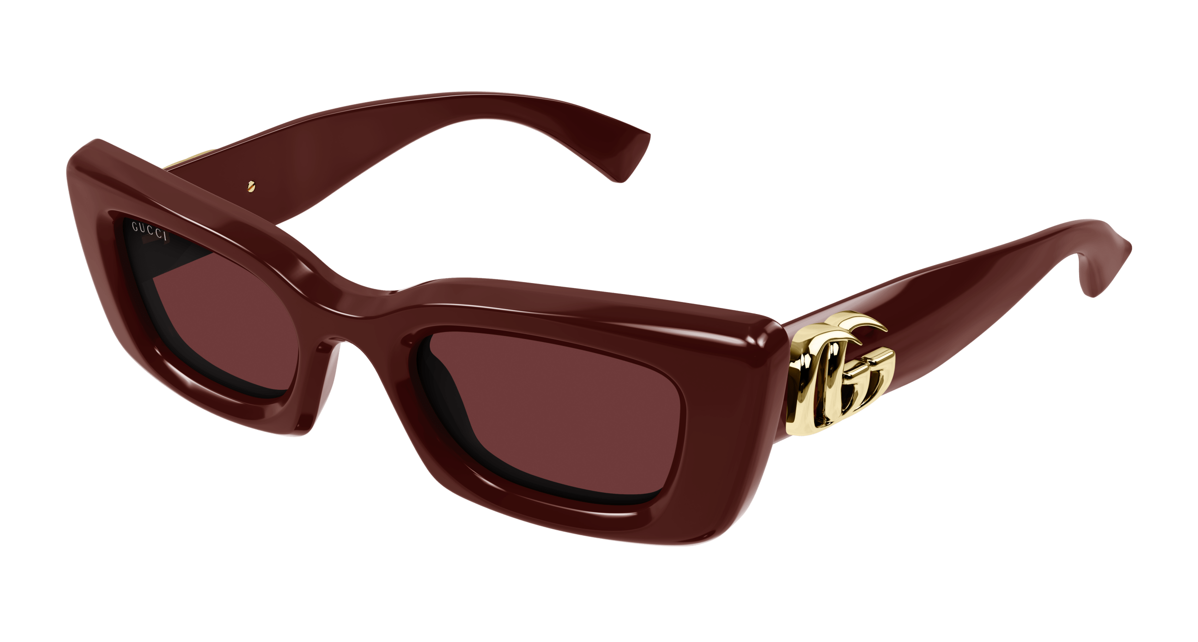 Burgundy Sunglasses Gucci 889652527161