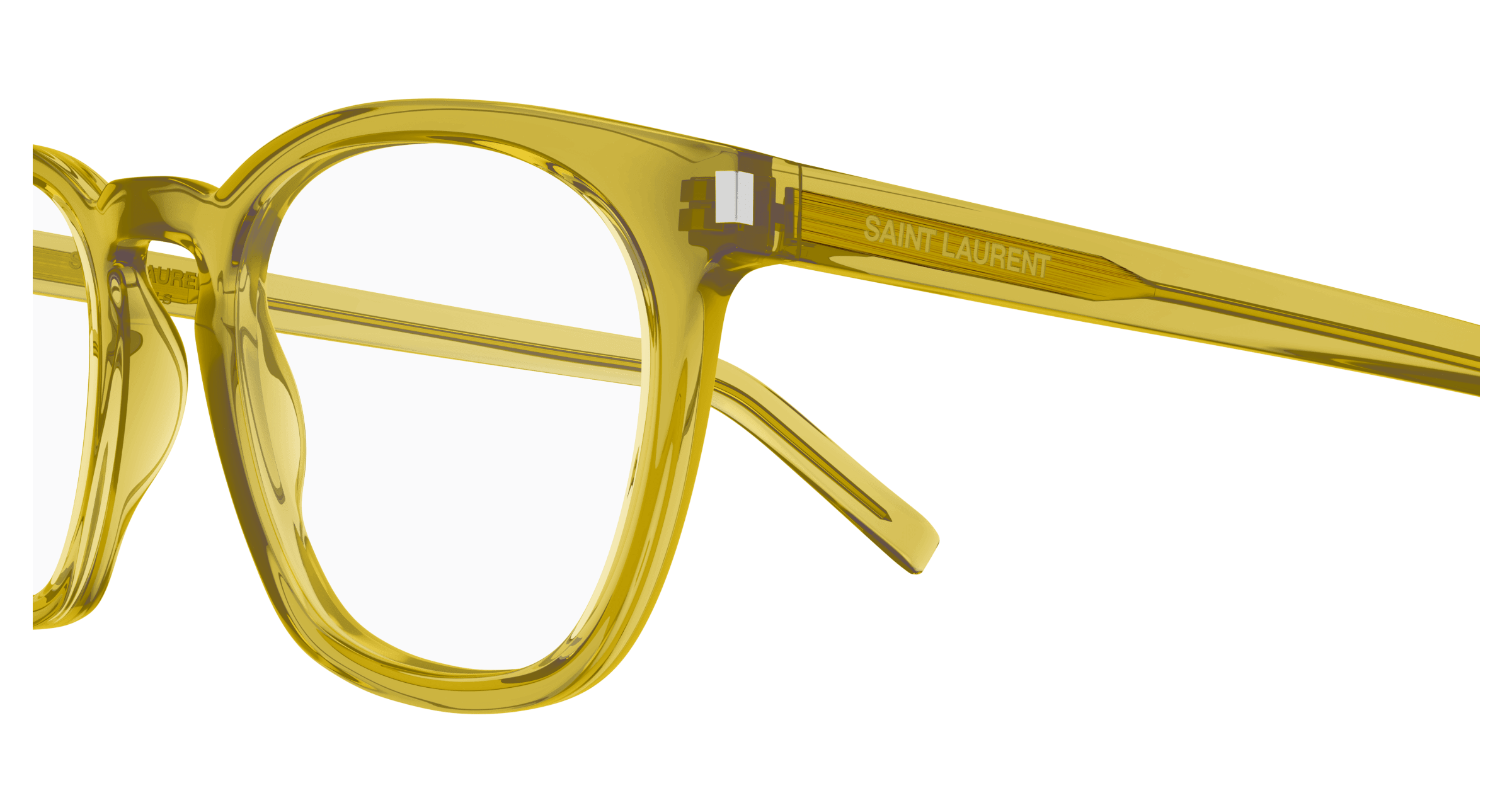 Yellow Eyeglasses Saint Laurent 889652554952