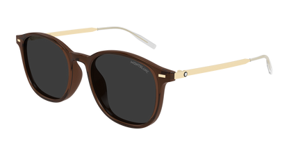 Montblanc MB0454SA Brown 889652599946