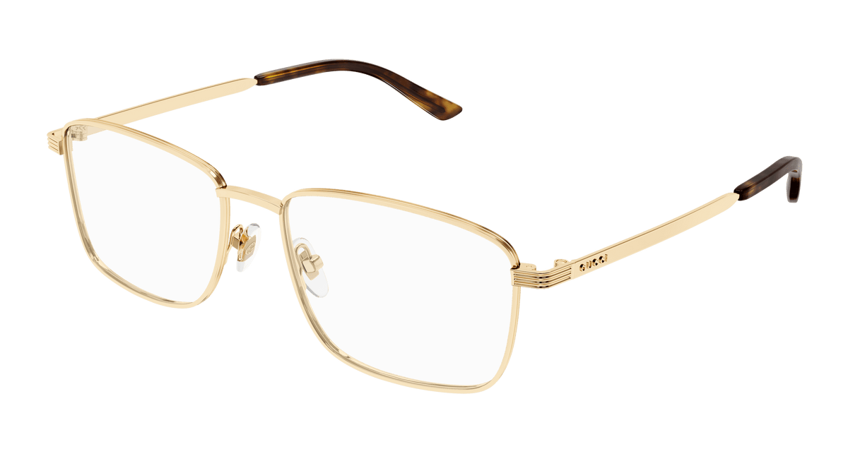 Gold Eyeglasses Gucci 889652530192