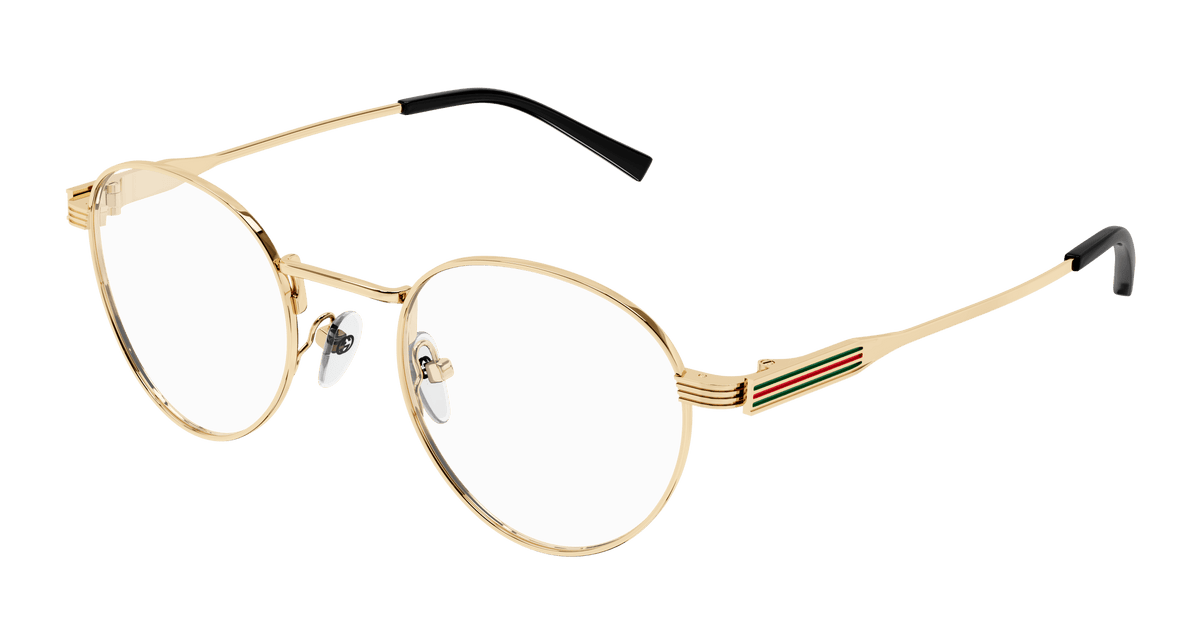 Gold Eyeglasses Gucci 889652530123