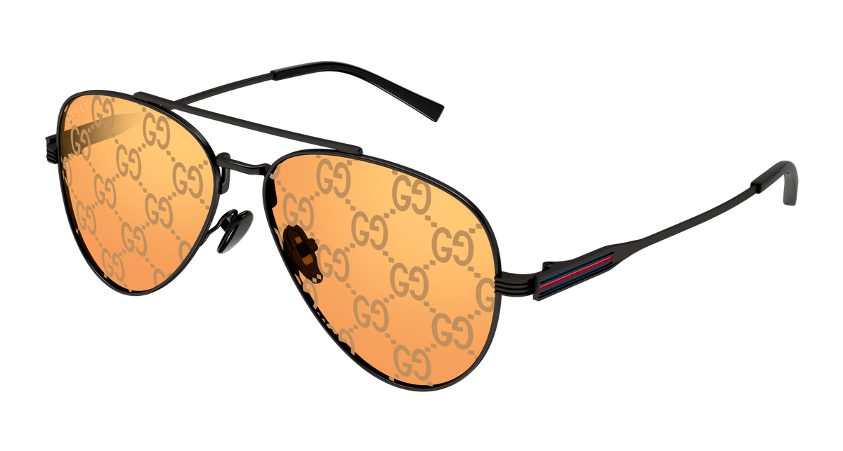 Black Sunglasses Gucci 889652530024