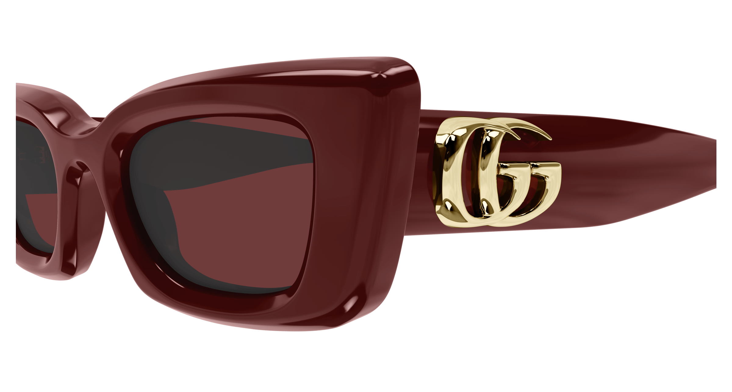 Burgundy Sunglasses Gucci 889652527161