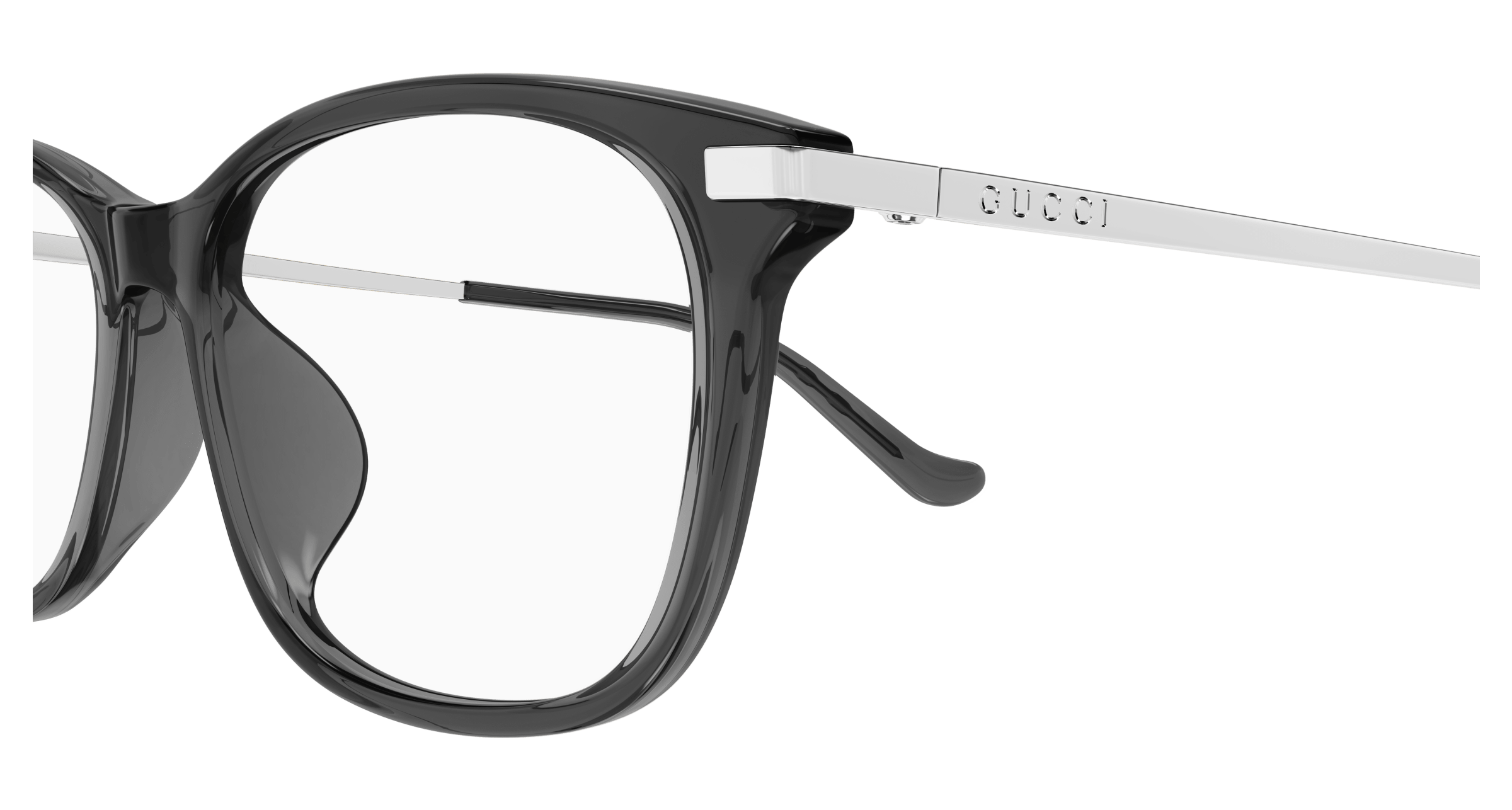 Grey Eyeglasses Gucci 889652526010