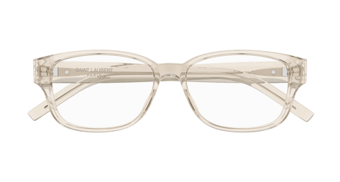 Beige Eyeglasses Saint Laurent 889652555966