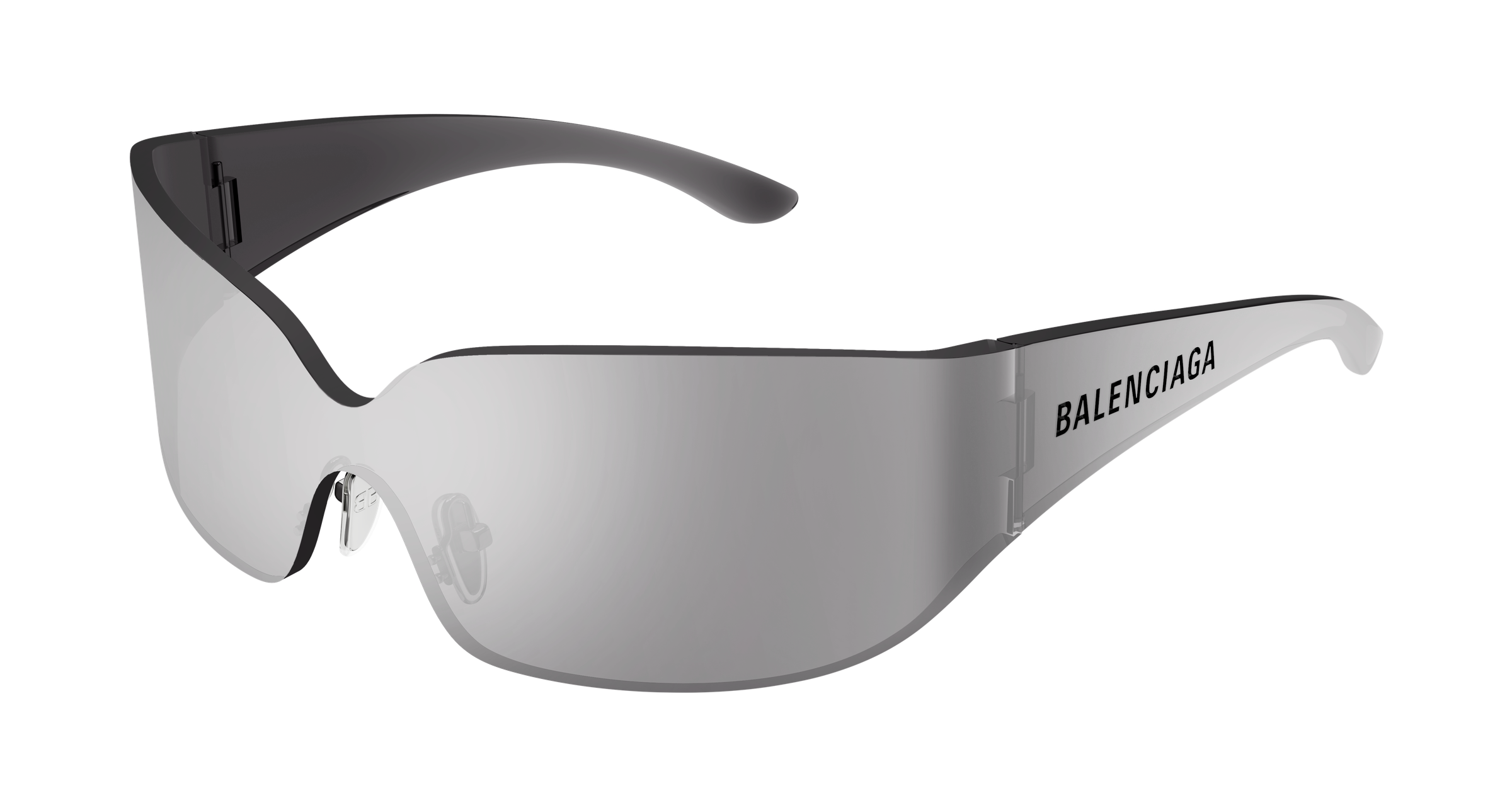 Balenciaga BB0421S Silver 889652570044
