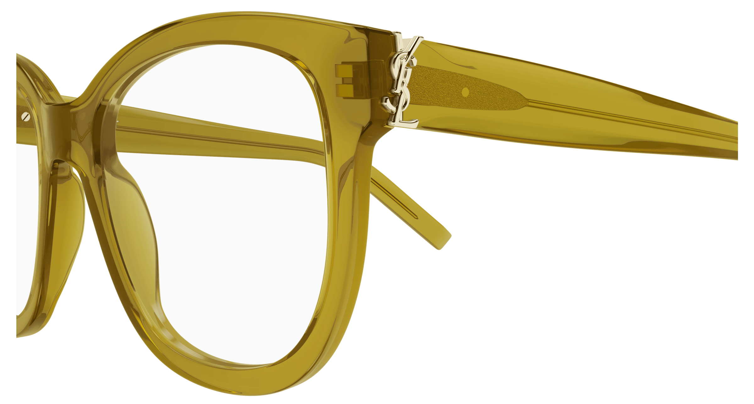 Green Eyeglasses Saint Laurent 889652560717