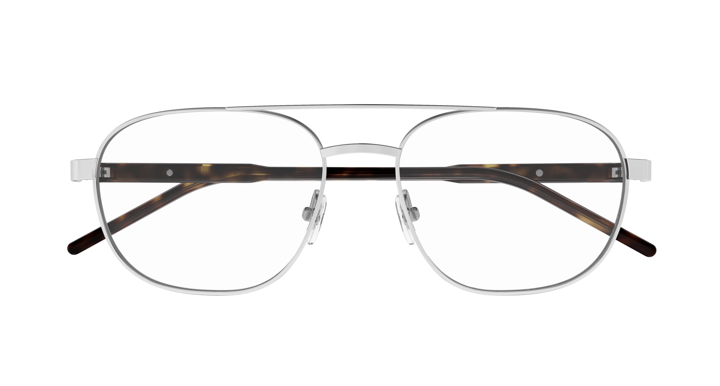 Silver Eyeglasses Gucci 889652528038